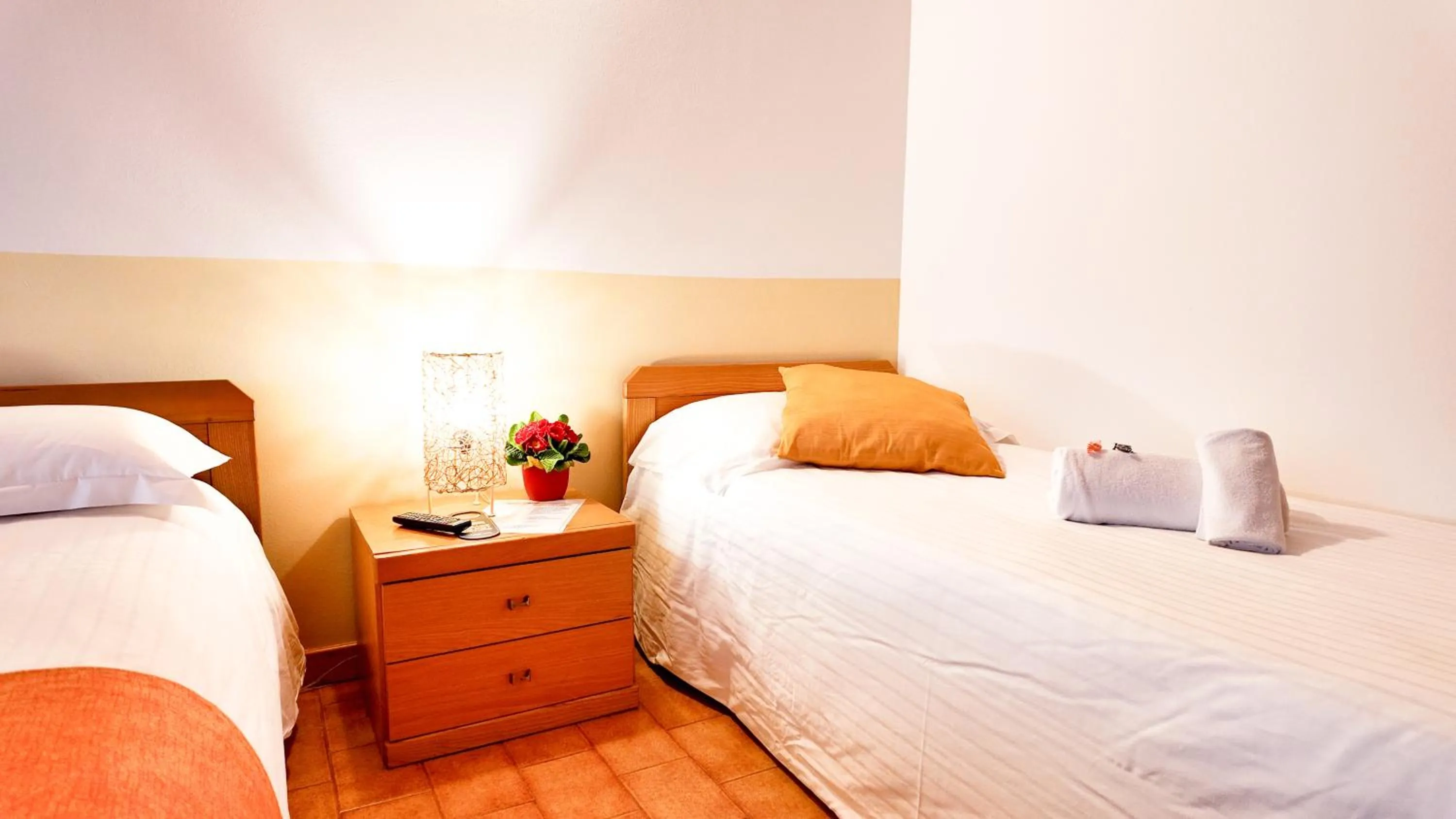 Bed in Albergo Dalla Mena