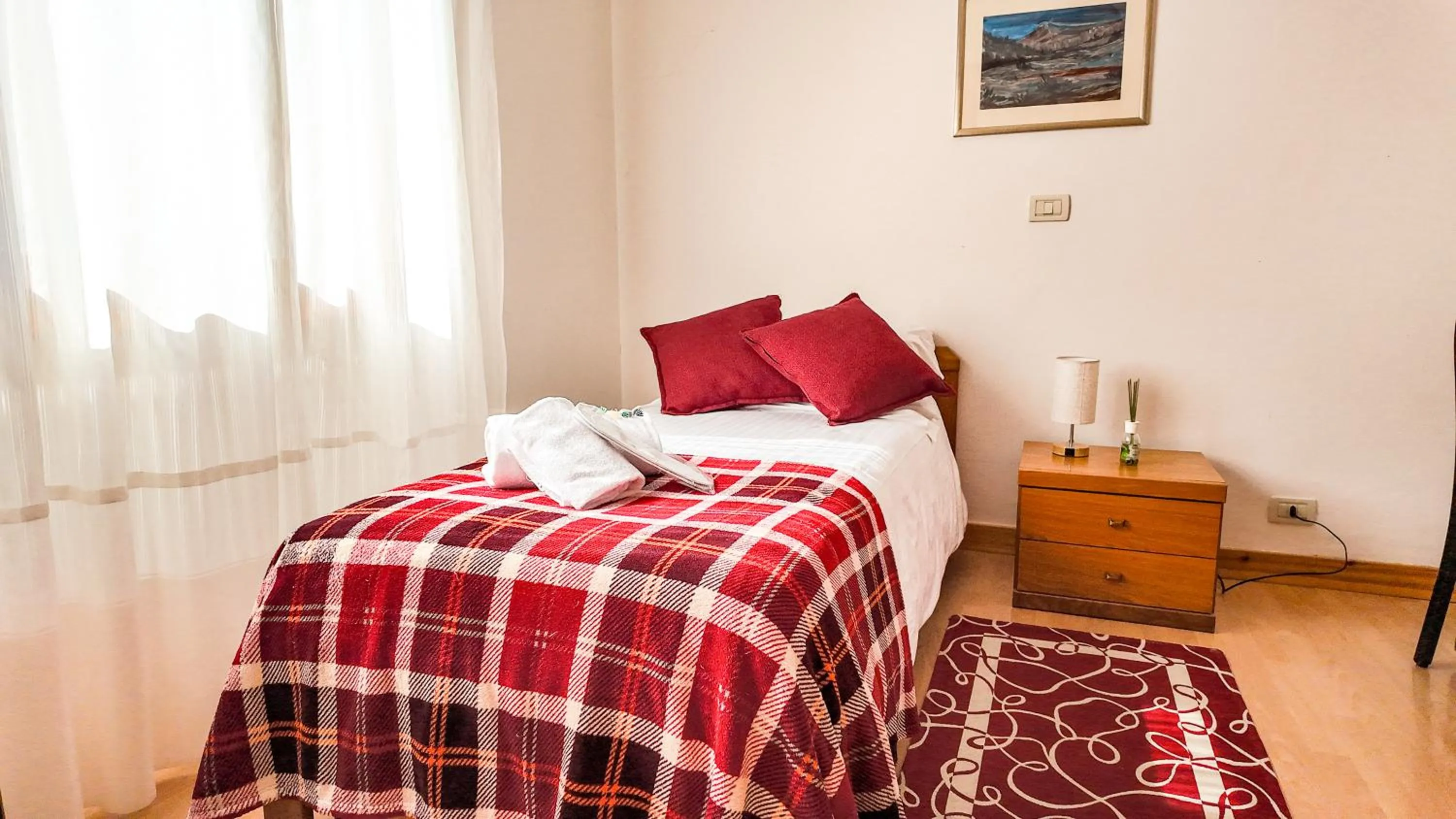 Bed in Albergo Dalla Mena