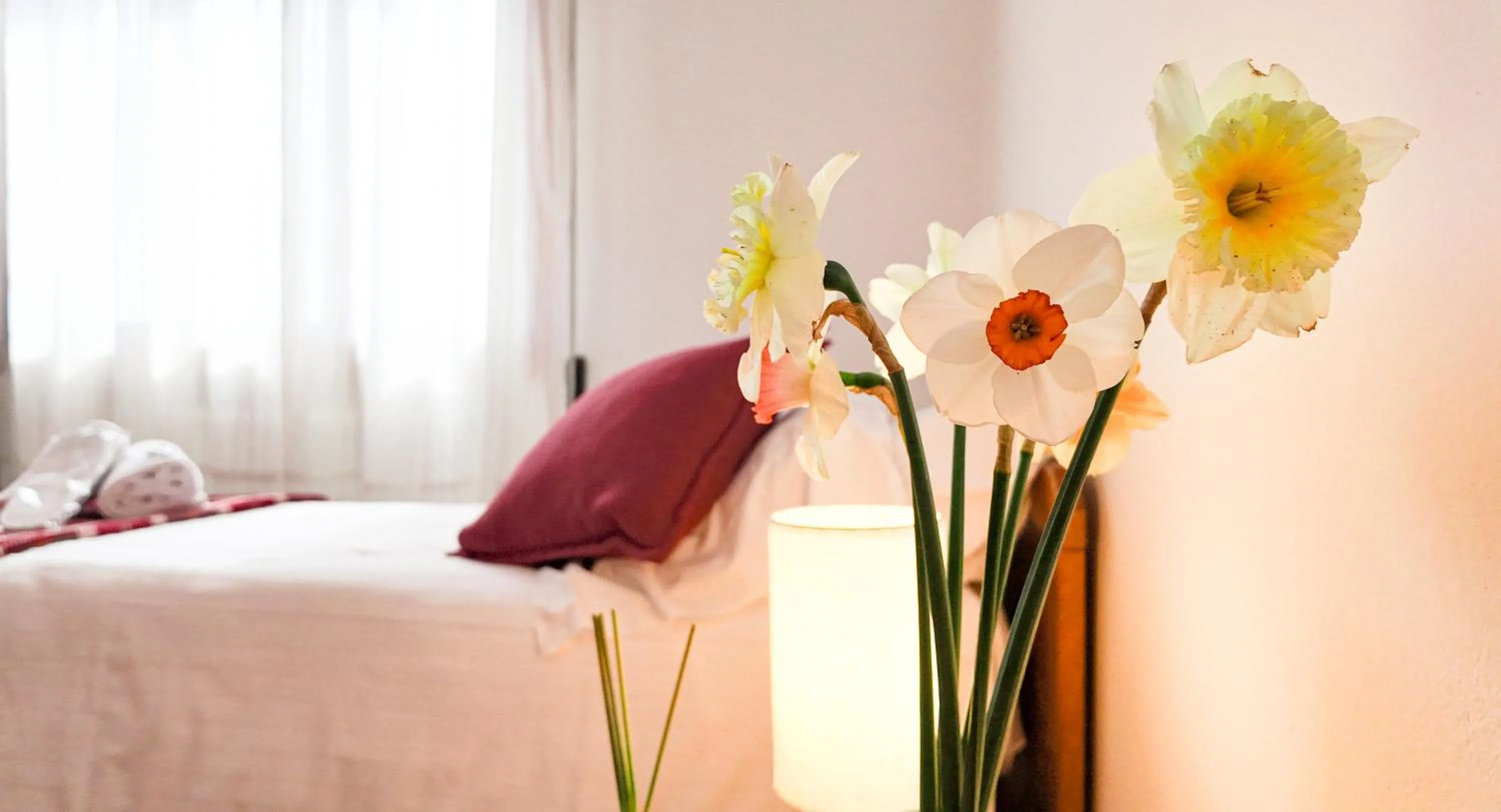 Bed in Albergo Dalla Mena