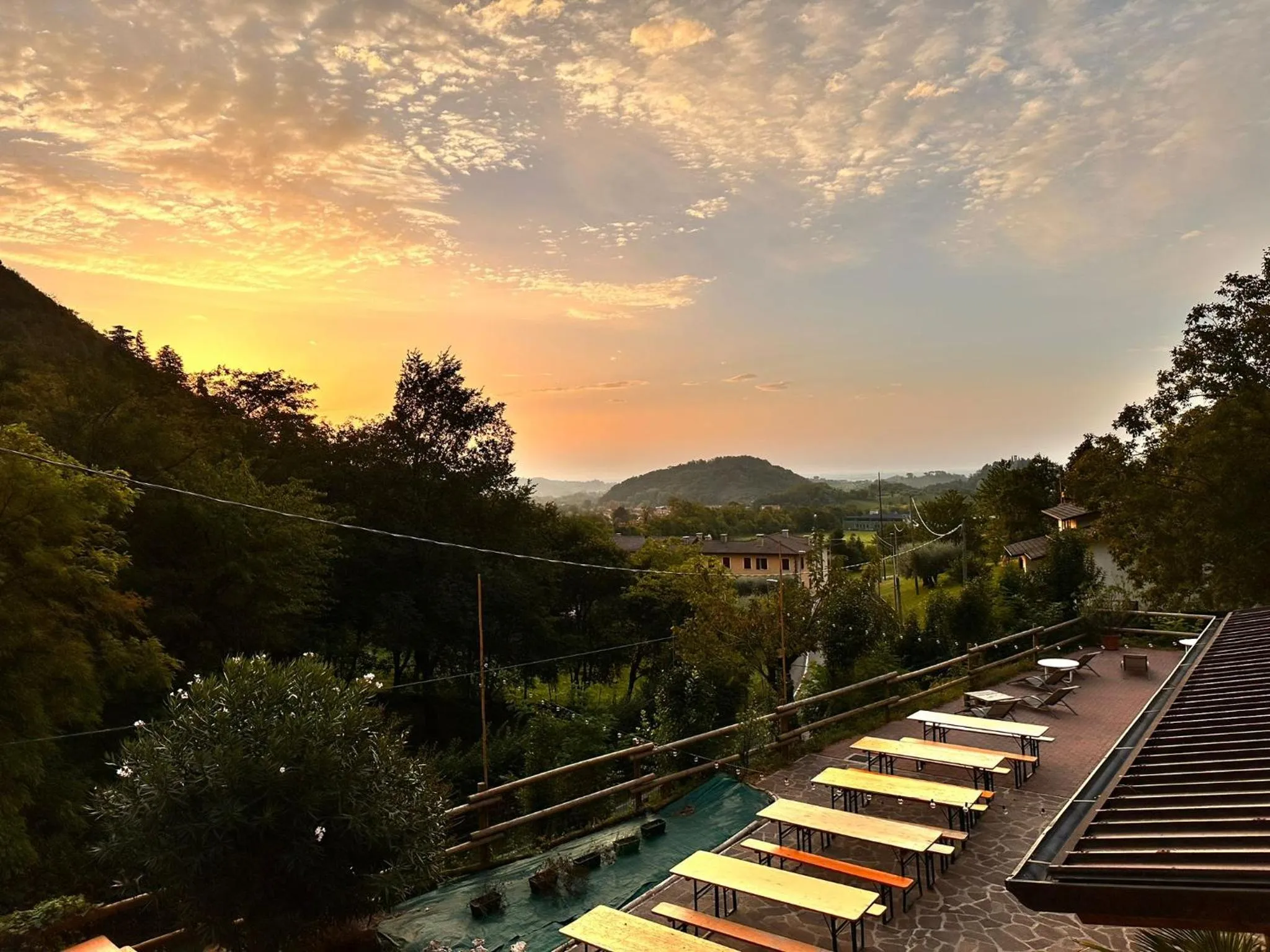 Natural landscape in Albergo Dalla Mena