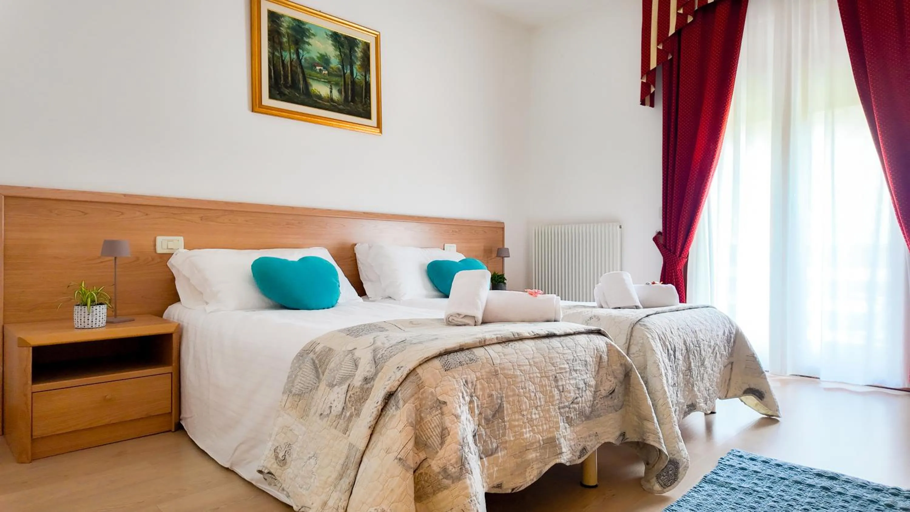 Bed in Albergo Dalla Mena