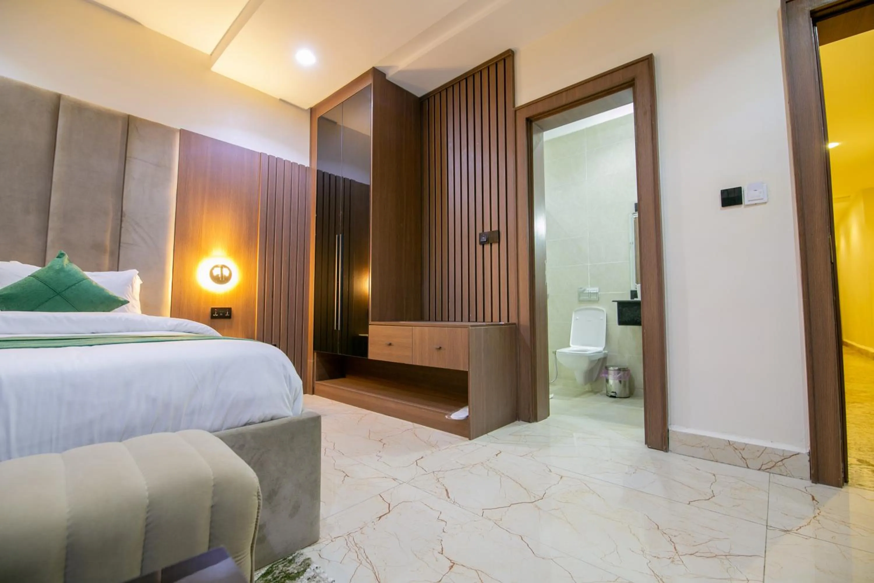 Bed in Tranquila Hotels and Suites Abuja