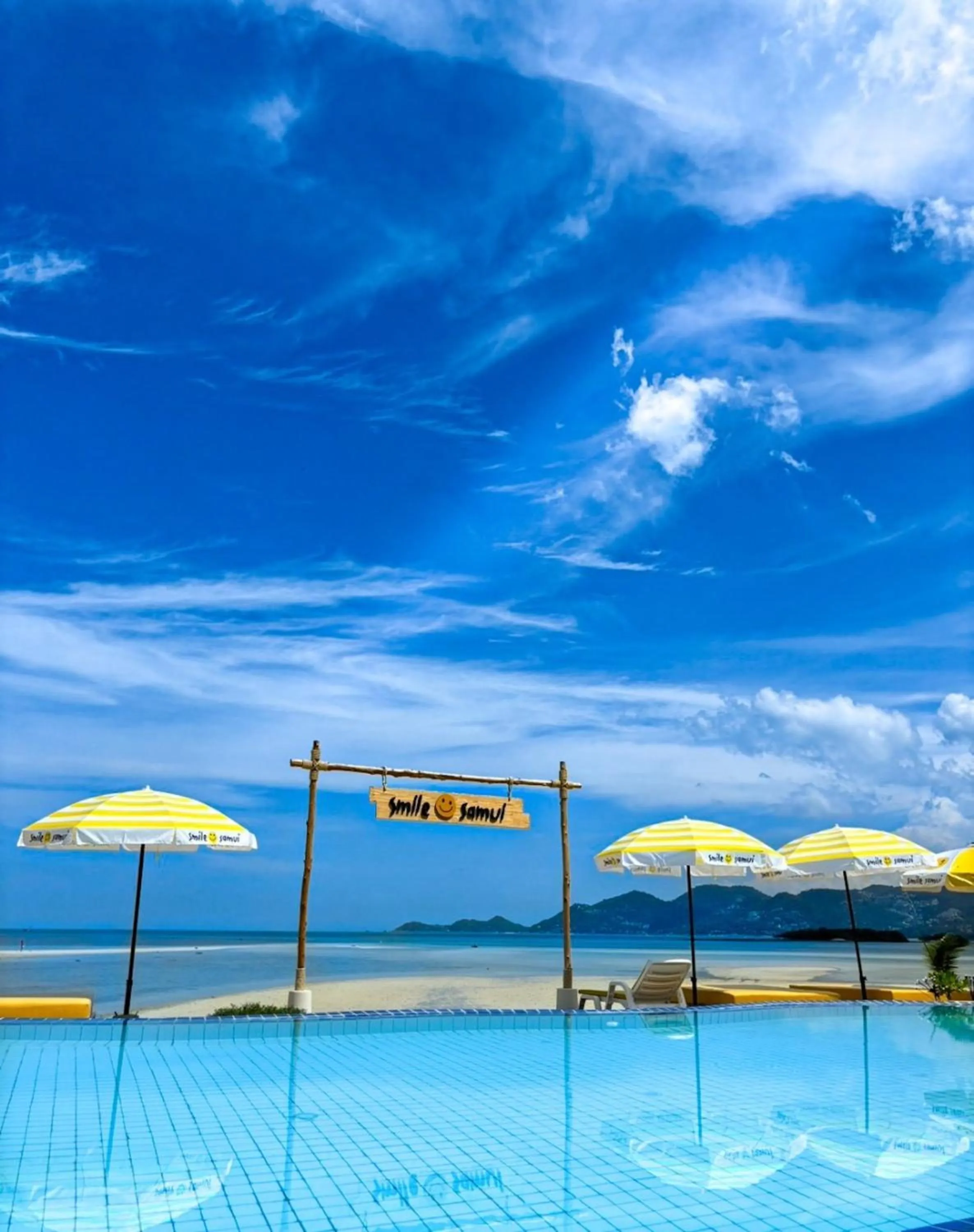 Sea view in Smile Samui Chaweng Beach Front Resort
