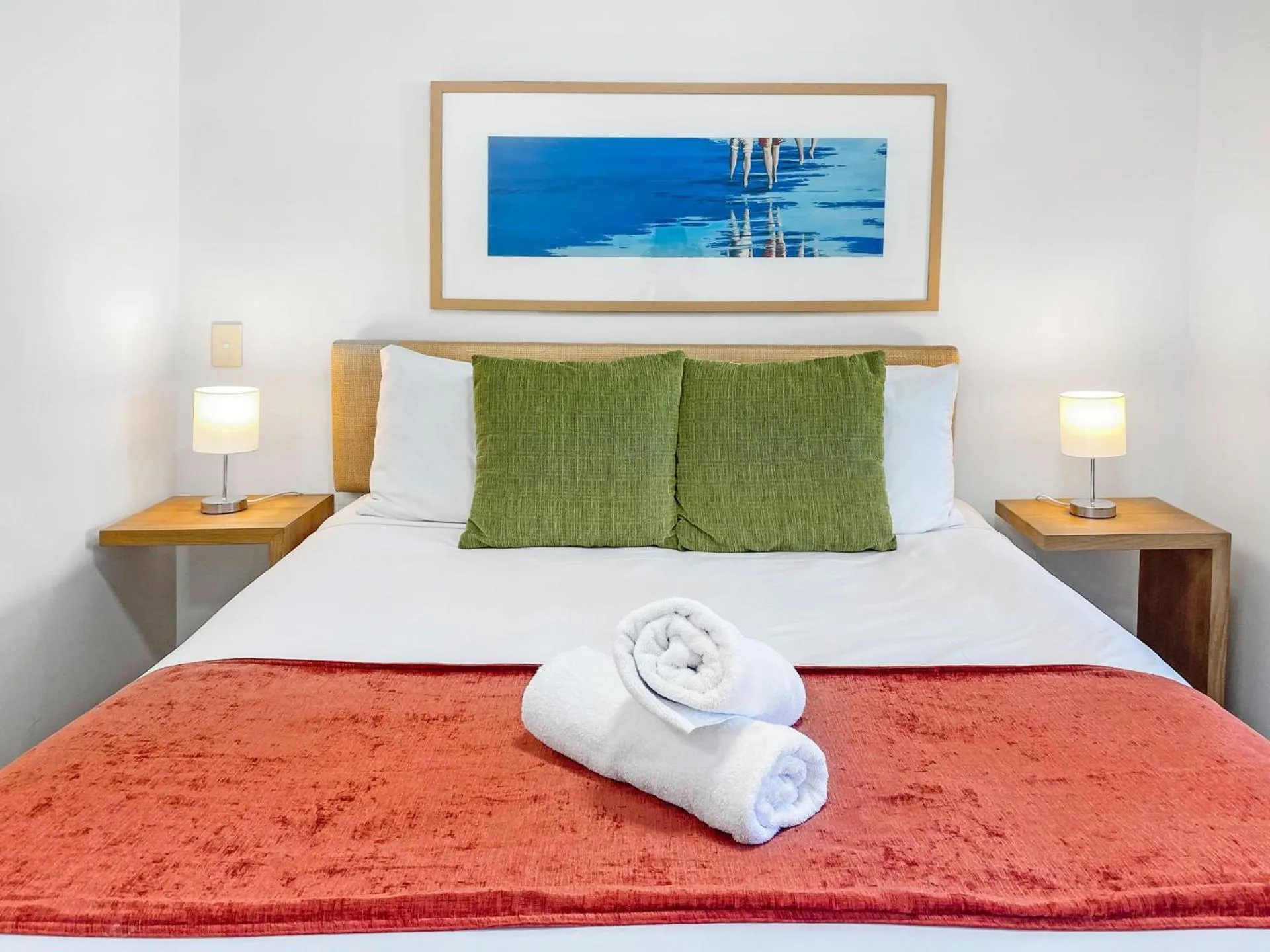 Bed in Blue on Blue Superior Studio Room 1351