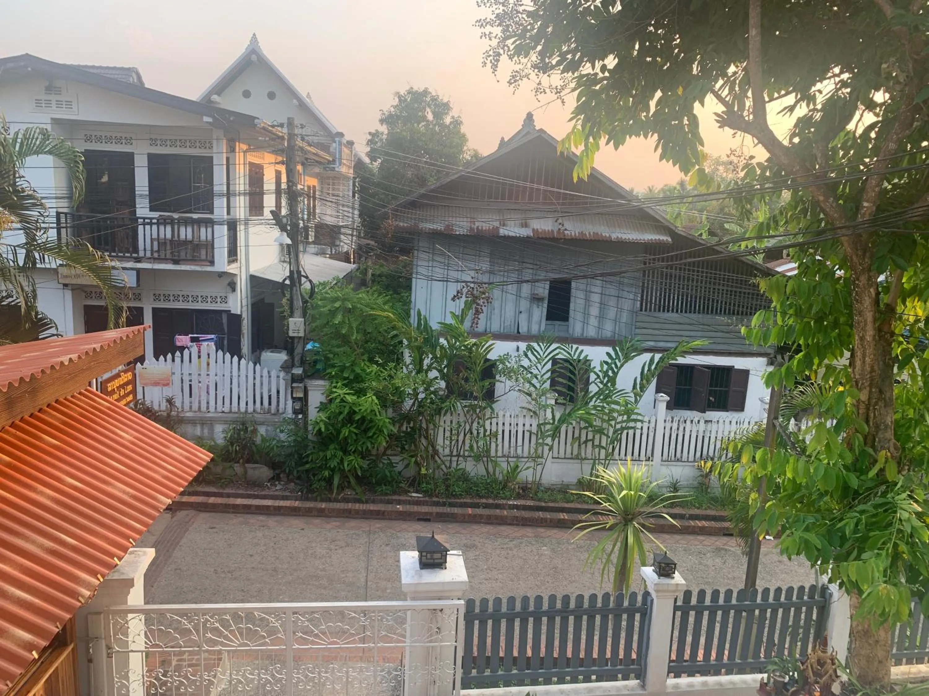Street view in La nuit de laos