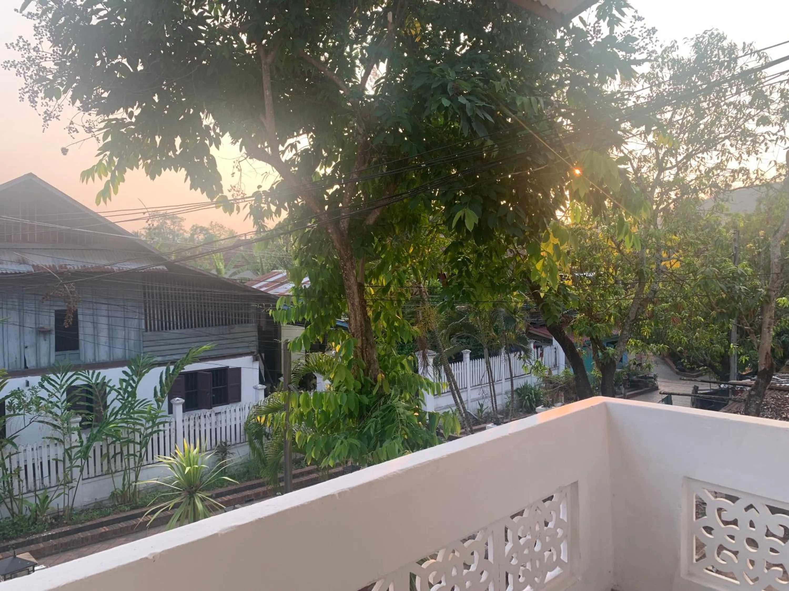 Balcony/Terrace in La nuit de laos