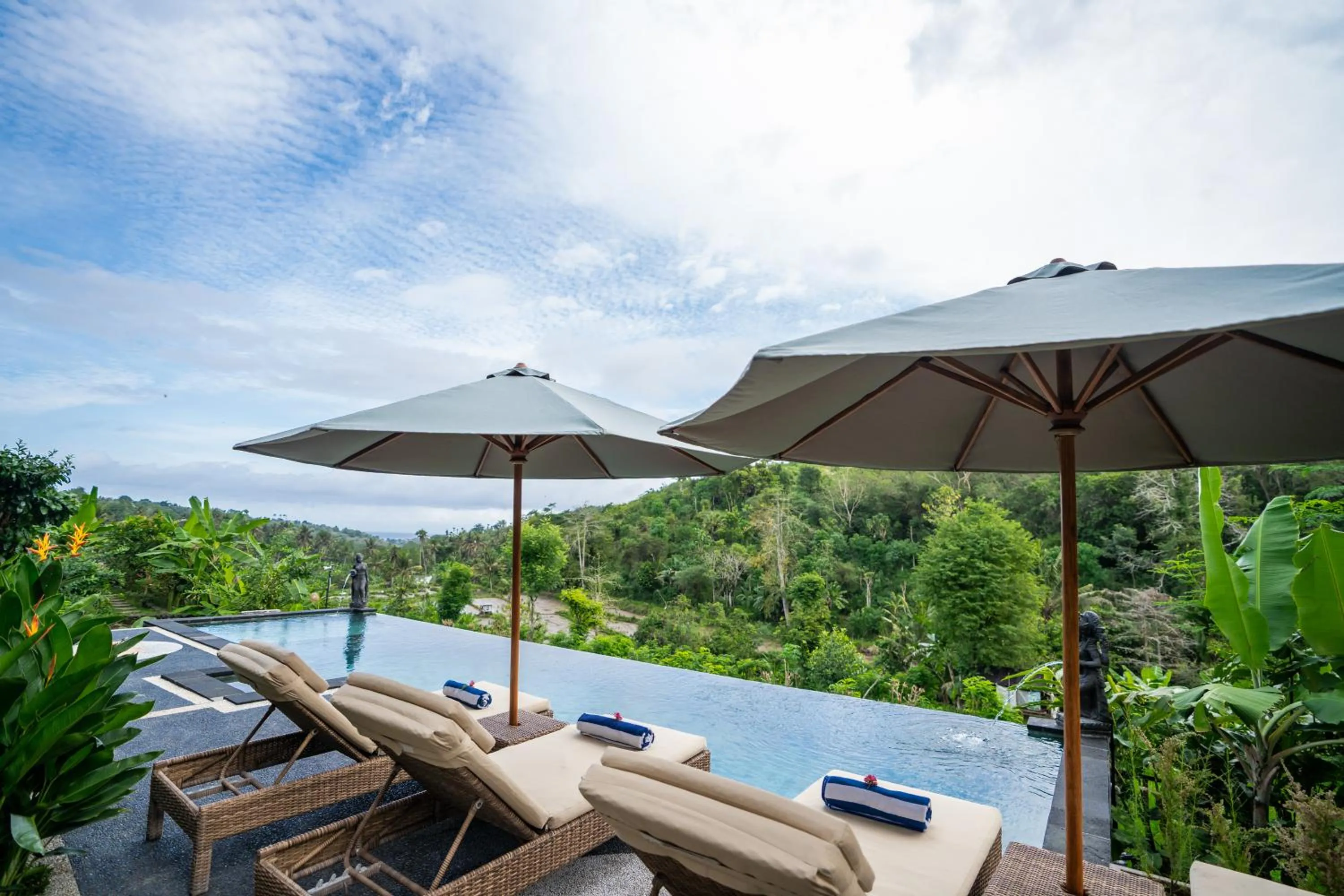 Patio in Lumbung Seraya Villa