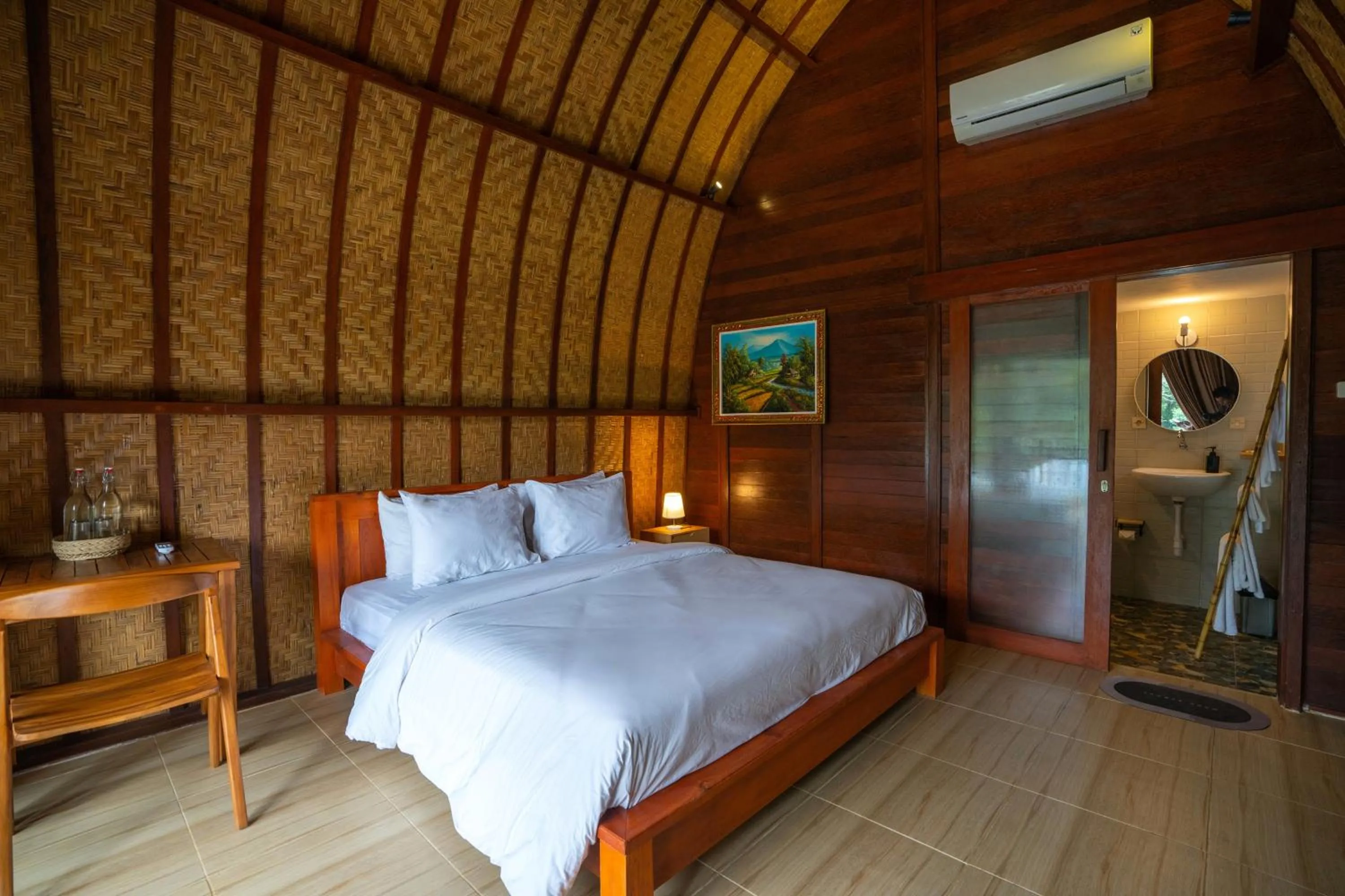 Bed in Lumbung Seraya Villa