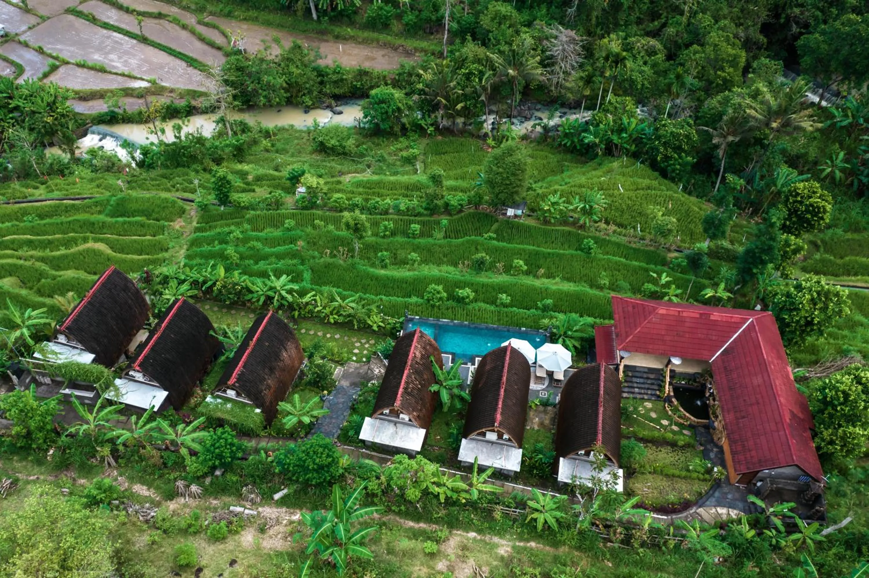 Property building in Lumbung Seraya Villa