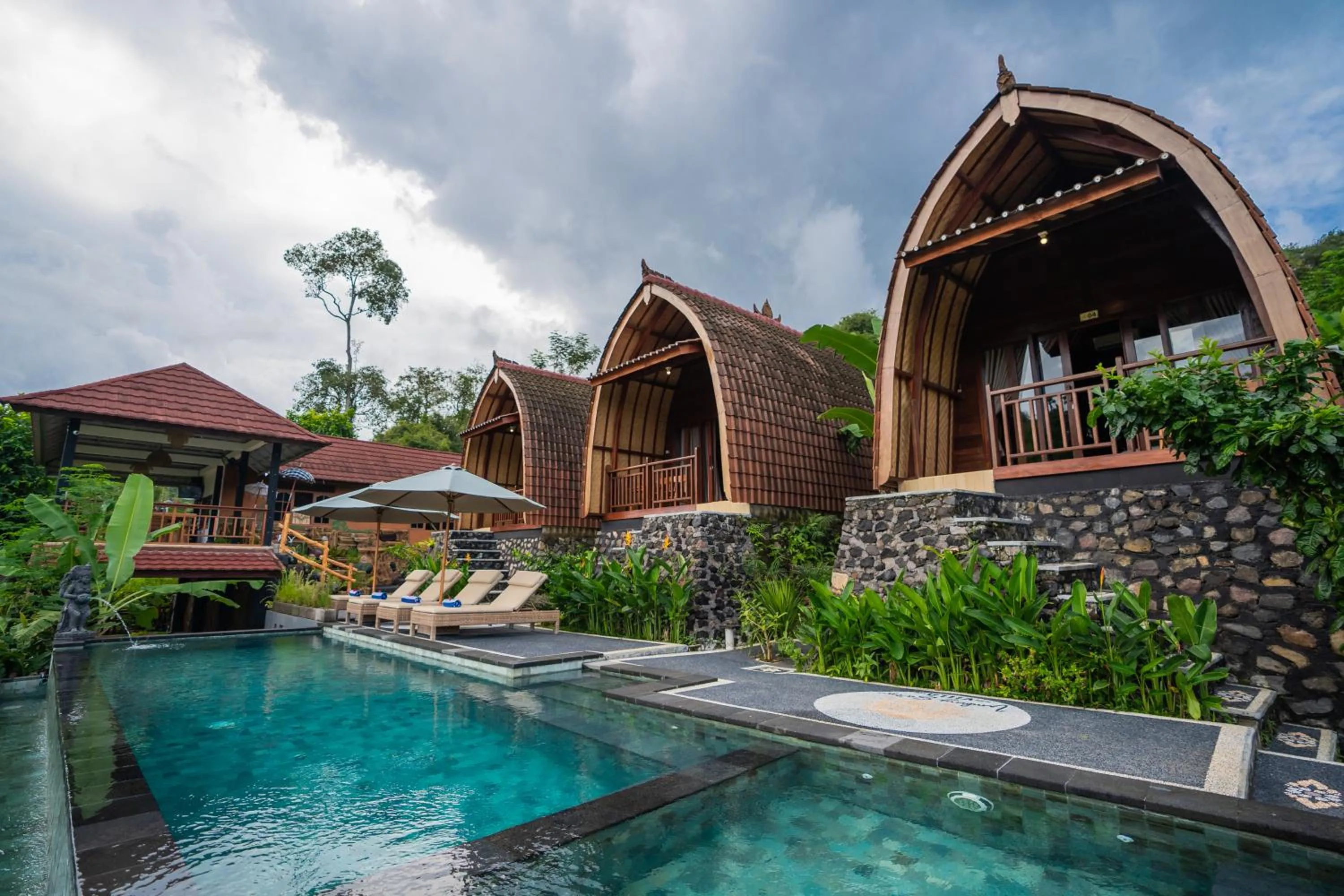 Property building in Lumbung Seraya Villa