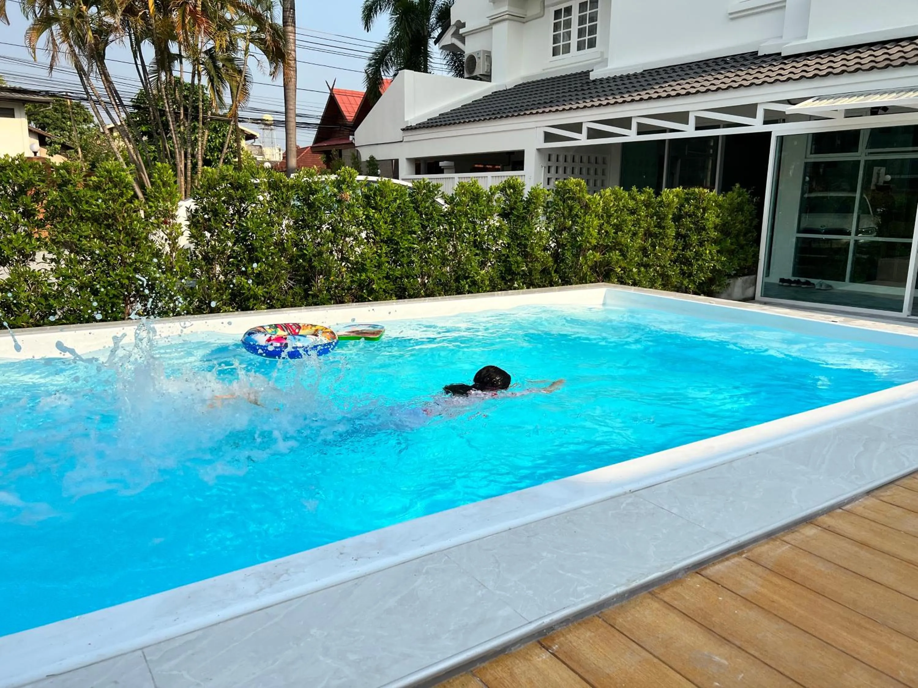 Pool view in Mini-Me HUBS, Charm Suites & Pool in Old City