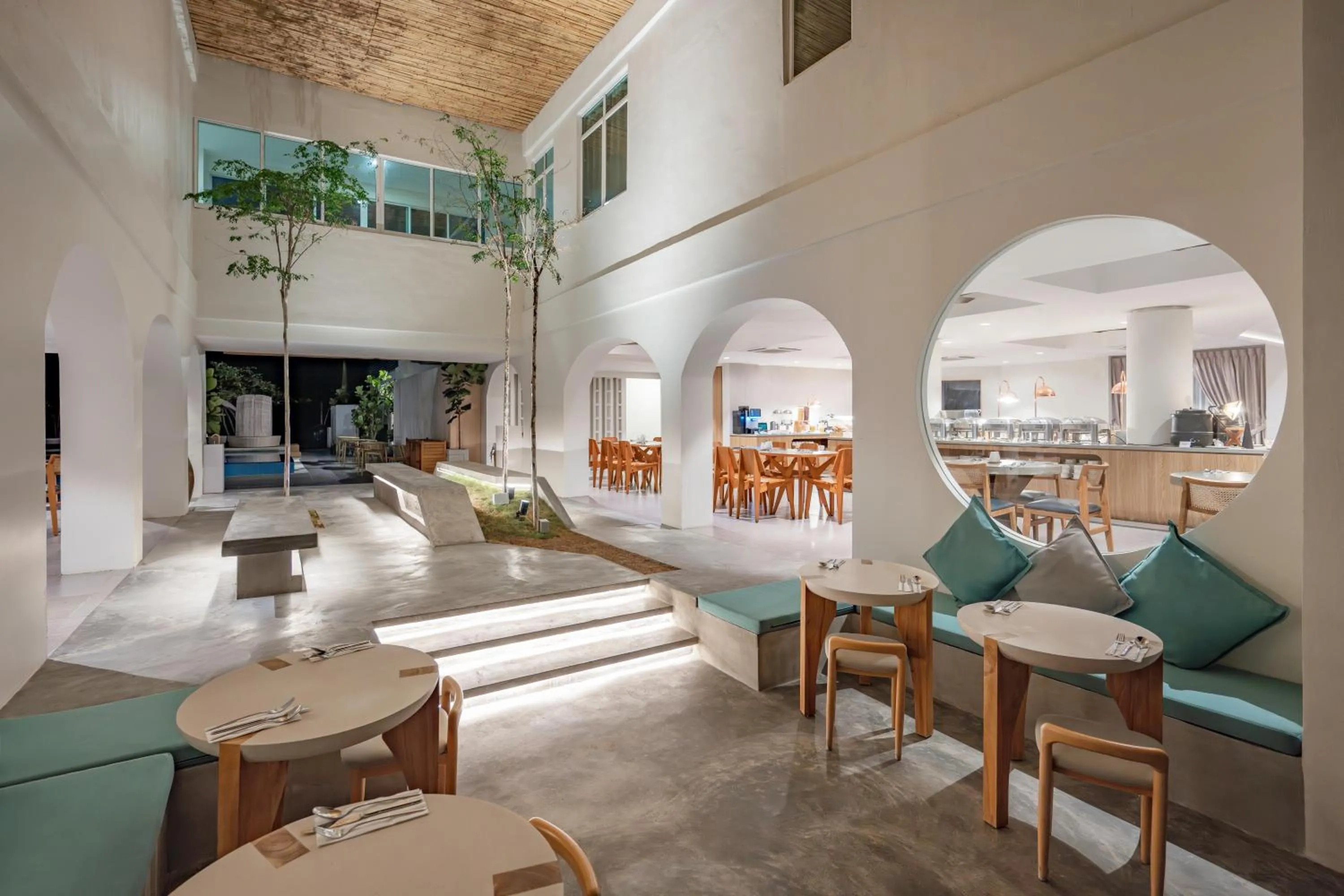 Dining area in The Bayou Hotel Langkawi