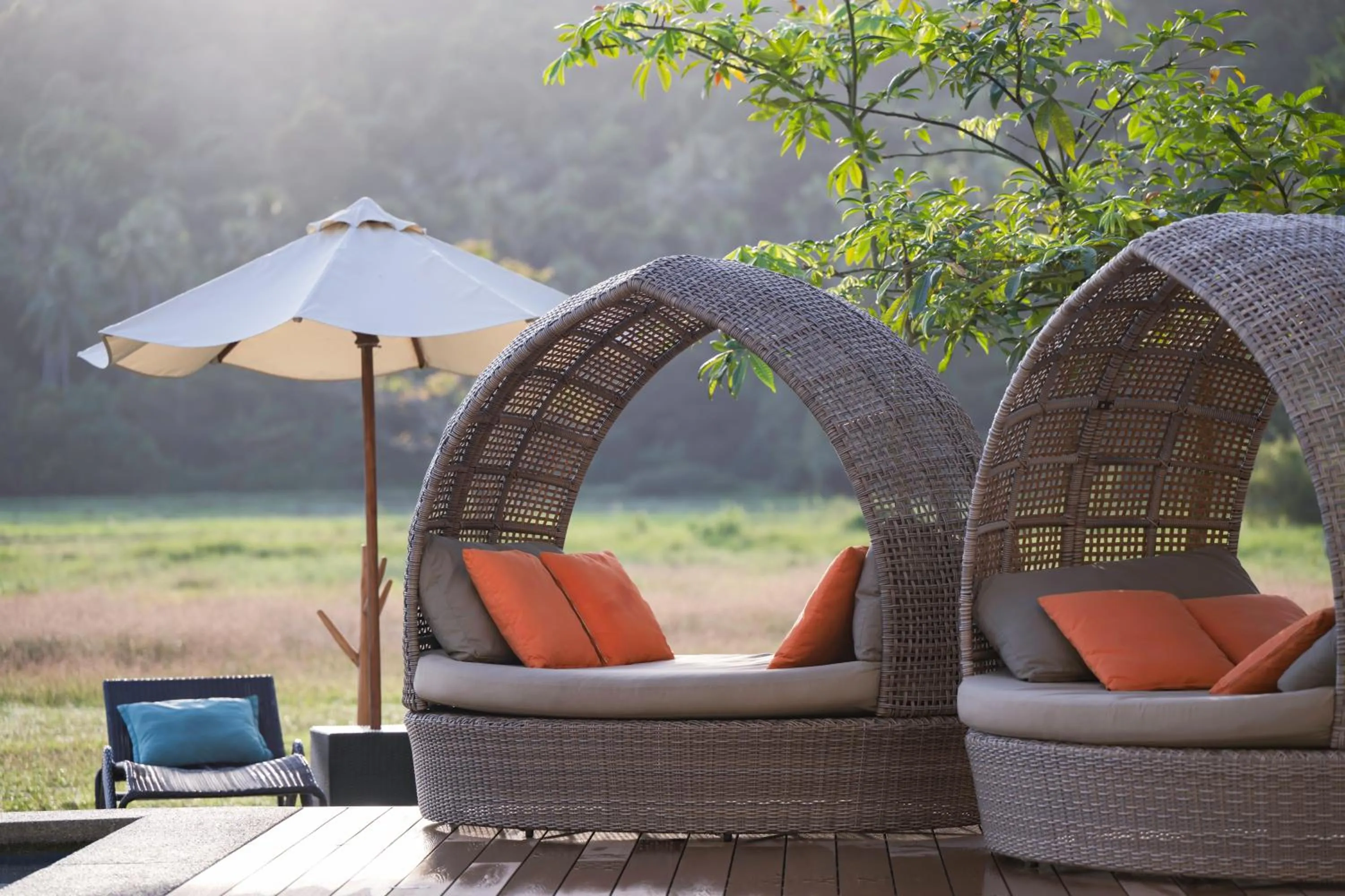 Pool view in The Bayou Hotel Langkawi