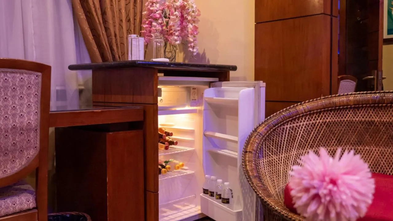 minibar in Fields Palace Hotel