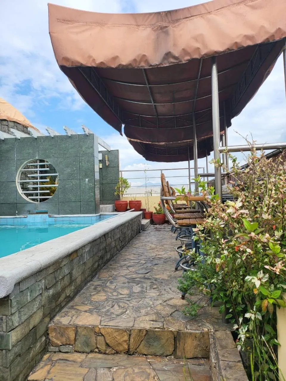 Balcony/Terrace in Fields Palace Hotel