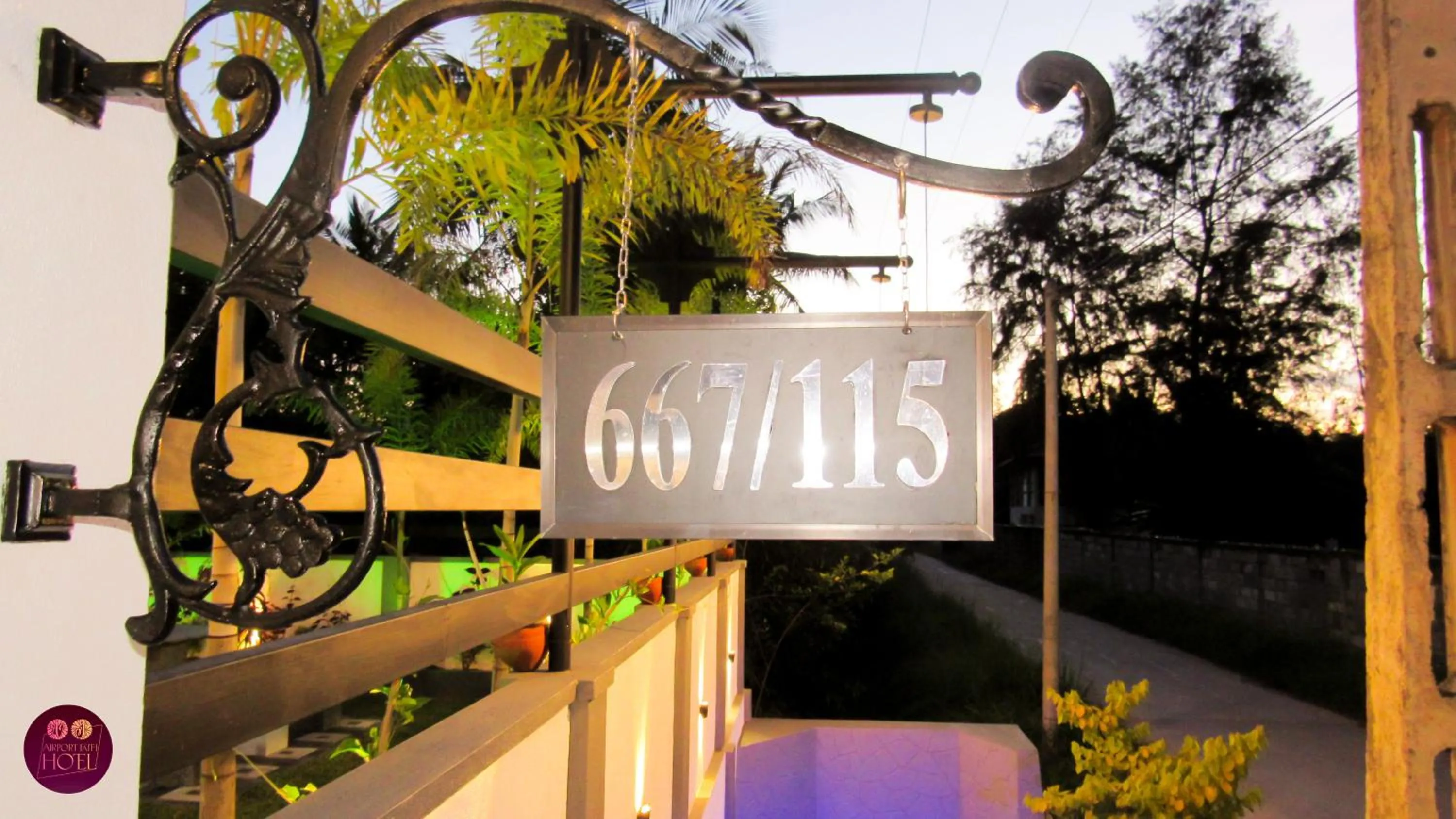 Street view in Airport Faith Hotel