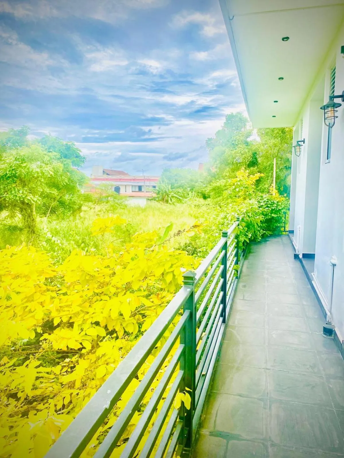 Balcony/Terrace in Airport Faith Hotel