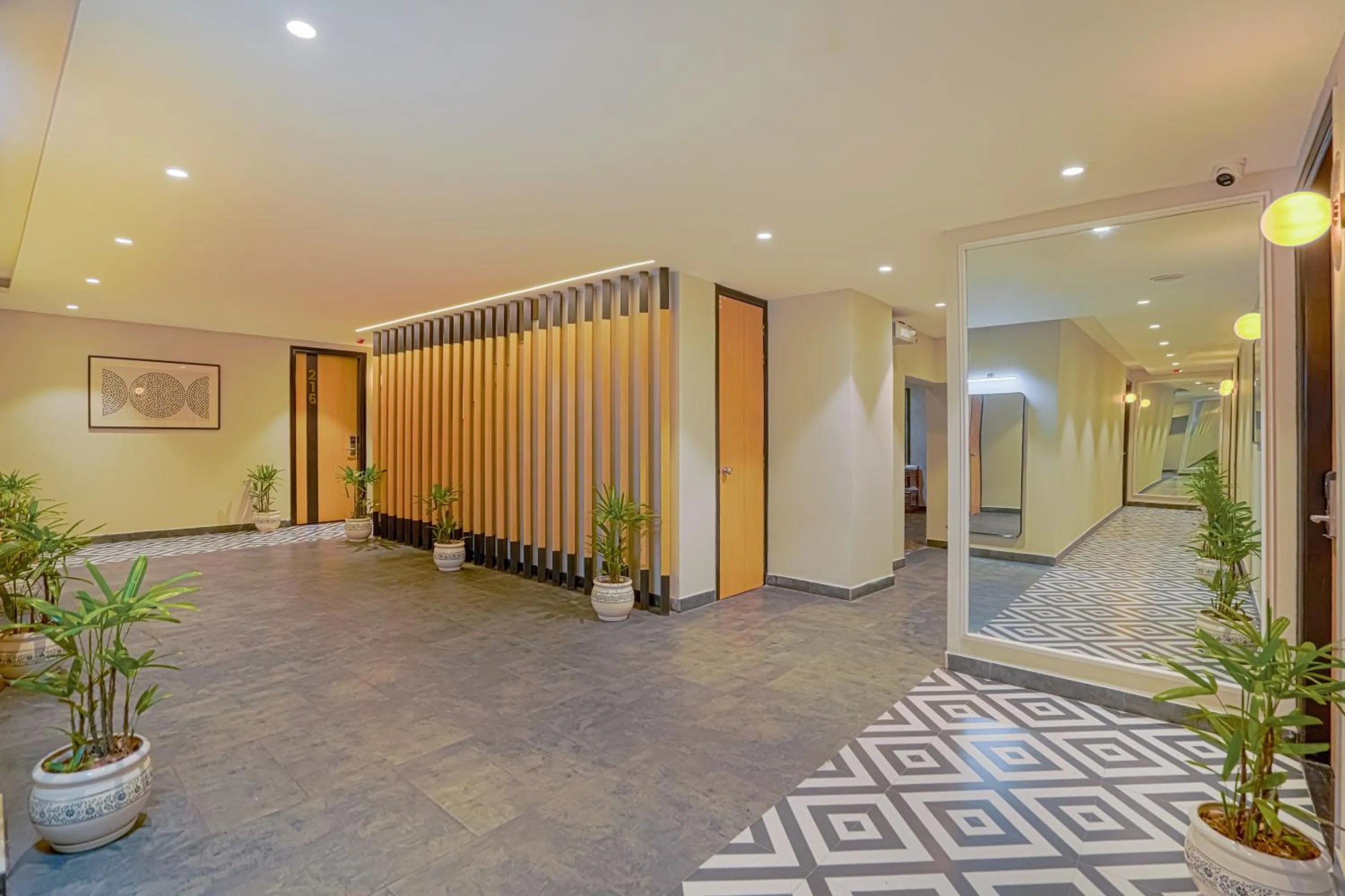 Lobby or reception in Hotel Highway Greens Near VR Punjab Mall Airport Road Mohali Chandigarh