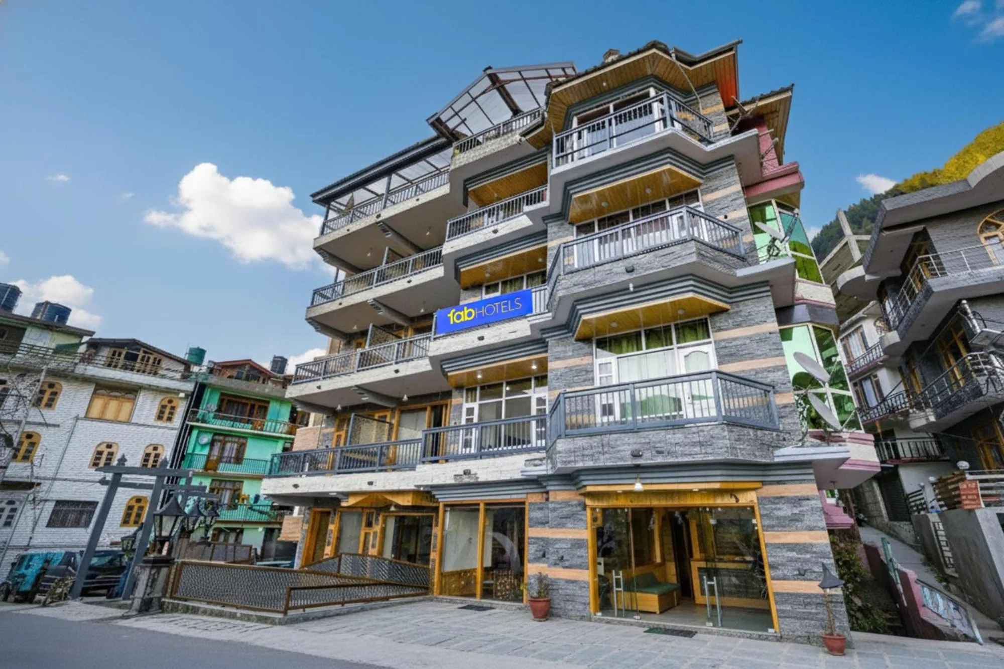 Property building in FabHotel Rigzin Nest Cottage