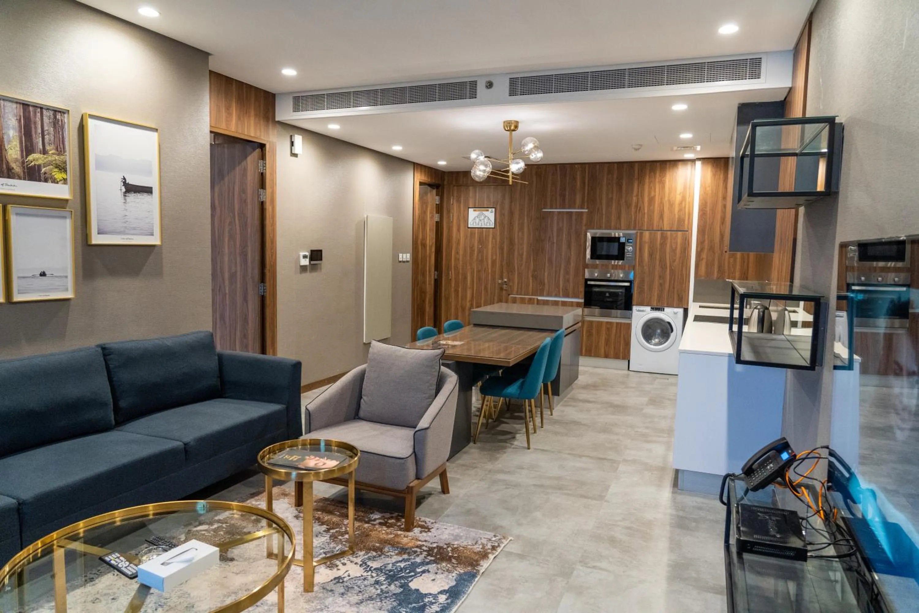 Living room in Modern Heights