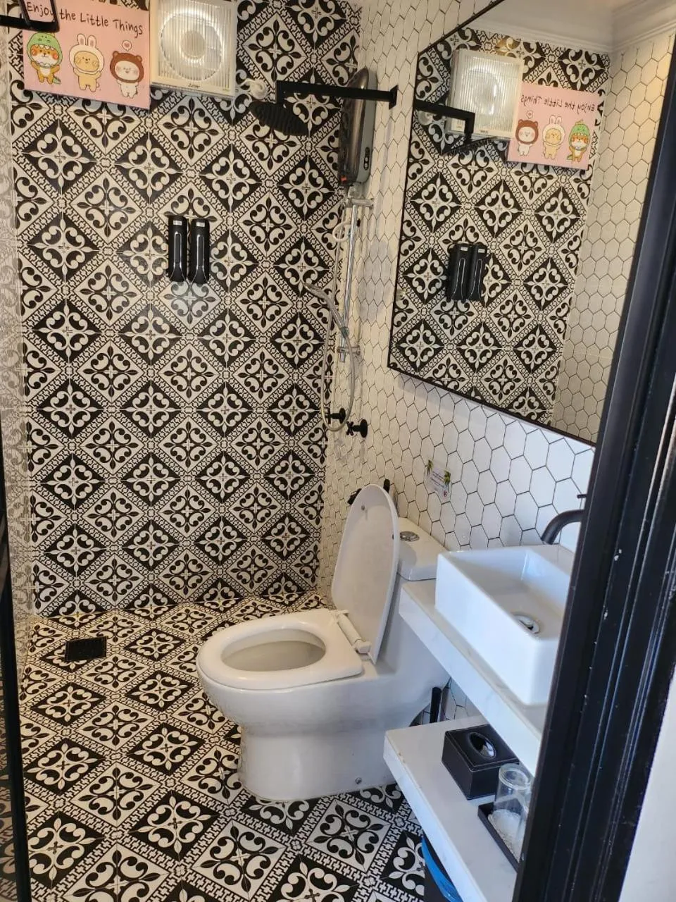 Bathroom in BERUNTUNG KE BARI RESORT @ PANTAI PENARIK