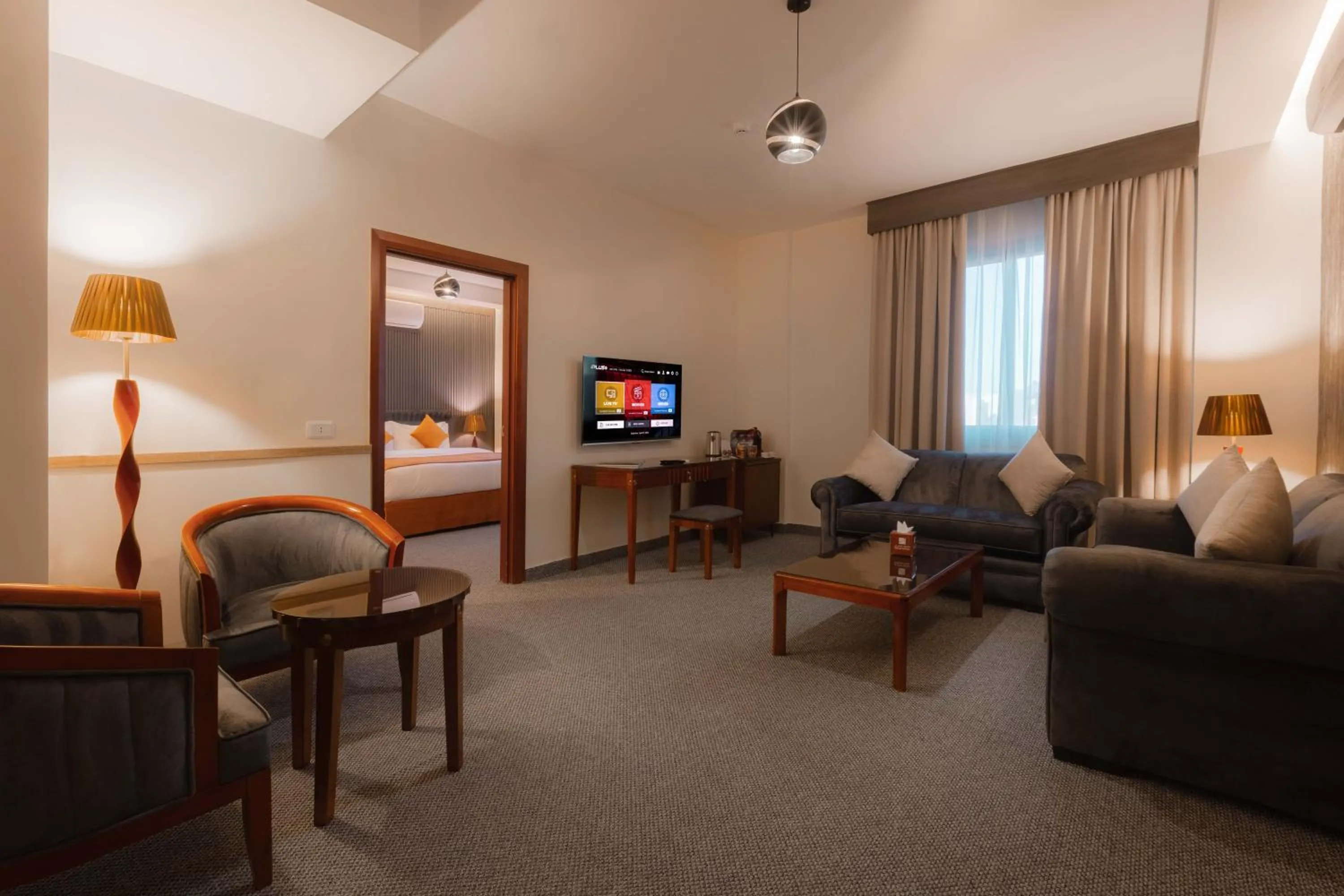 TV and multimedia in Amman Inn Boutique Hotel