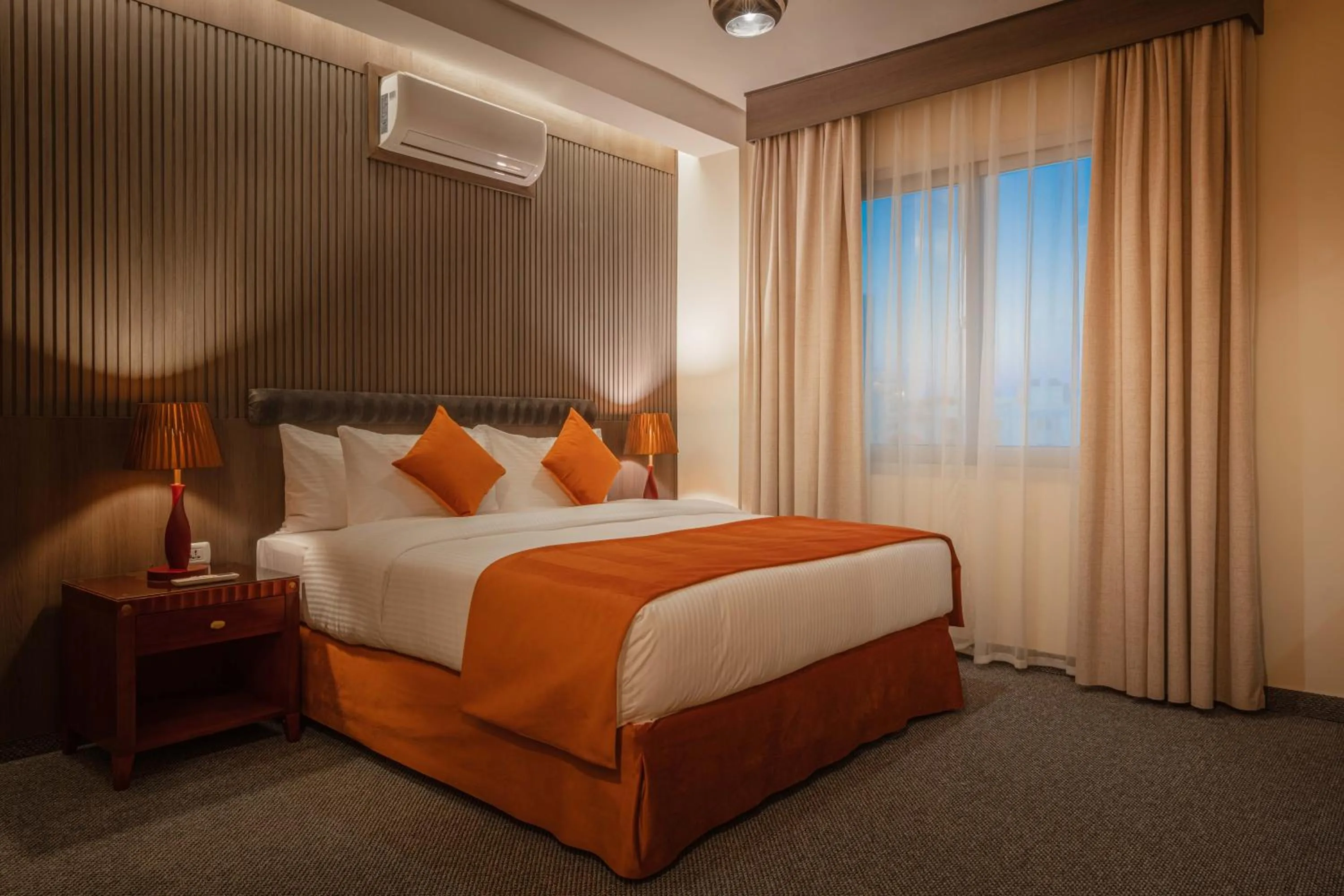 Bed in Amman Inn Boutique Hotel