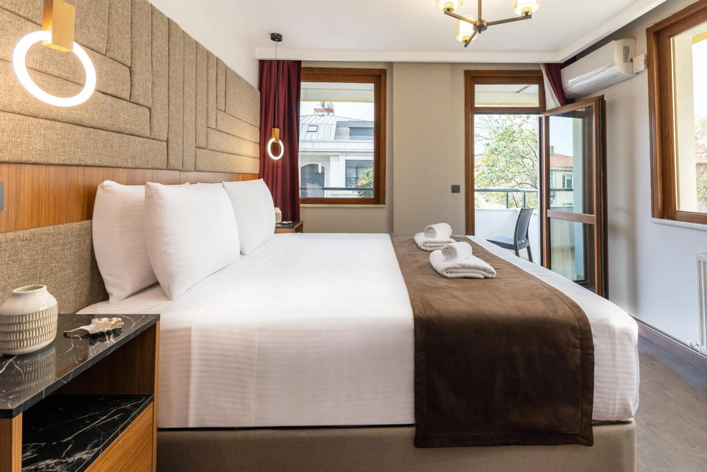 Bed in Baymari Suites Design Florya