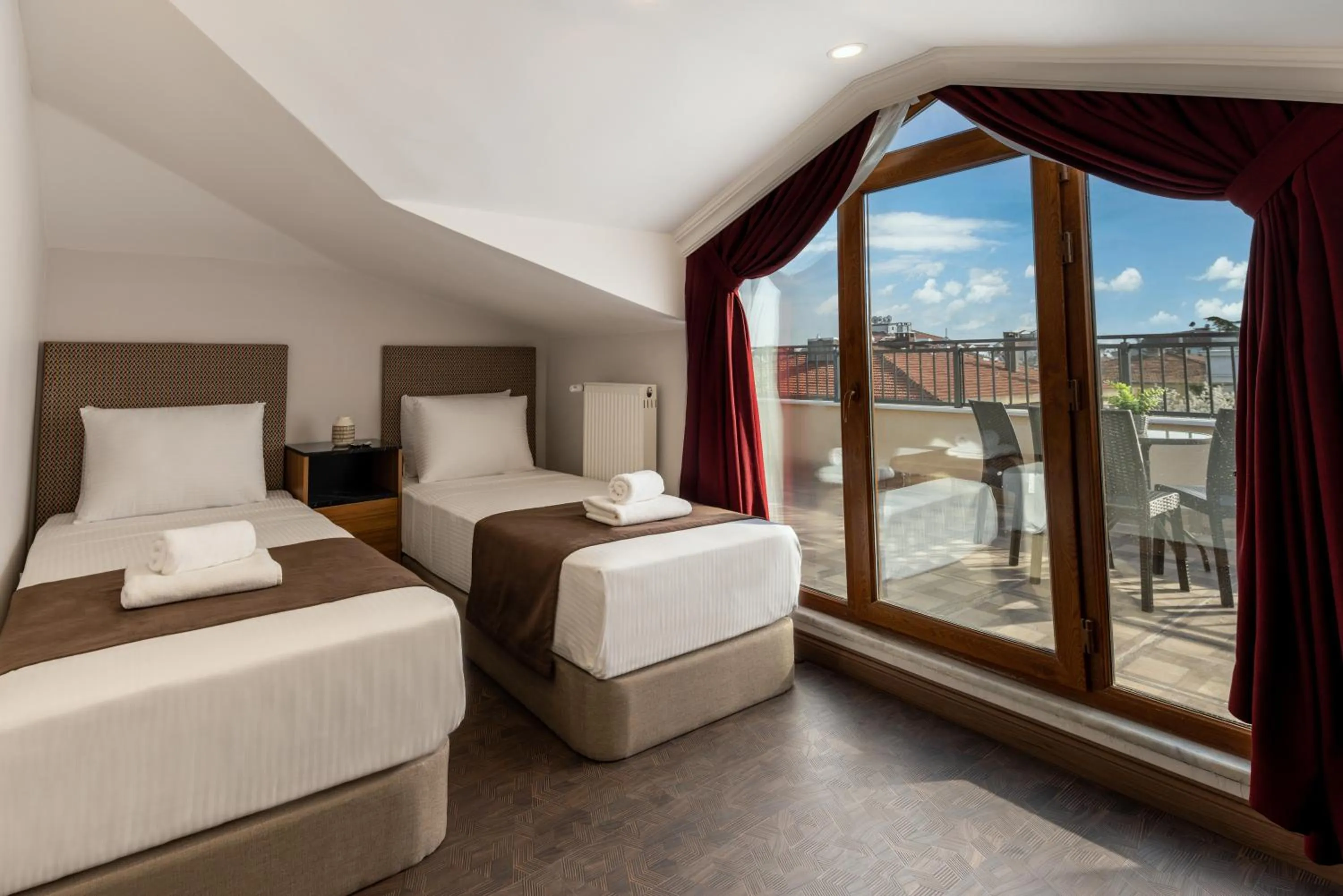 Bed in Baymari Suites Design Florya