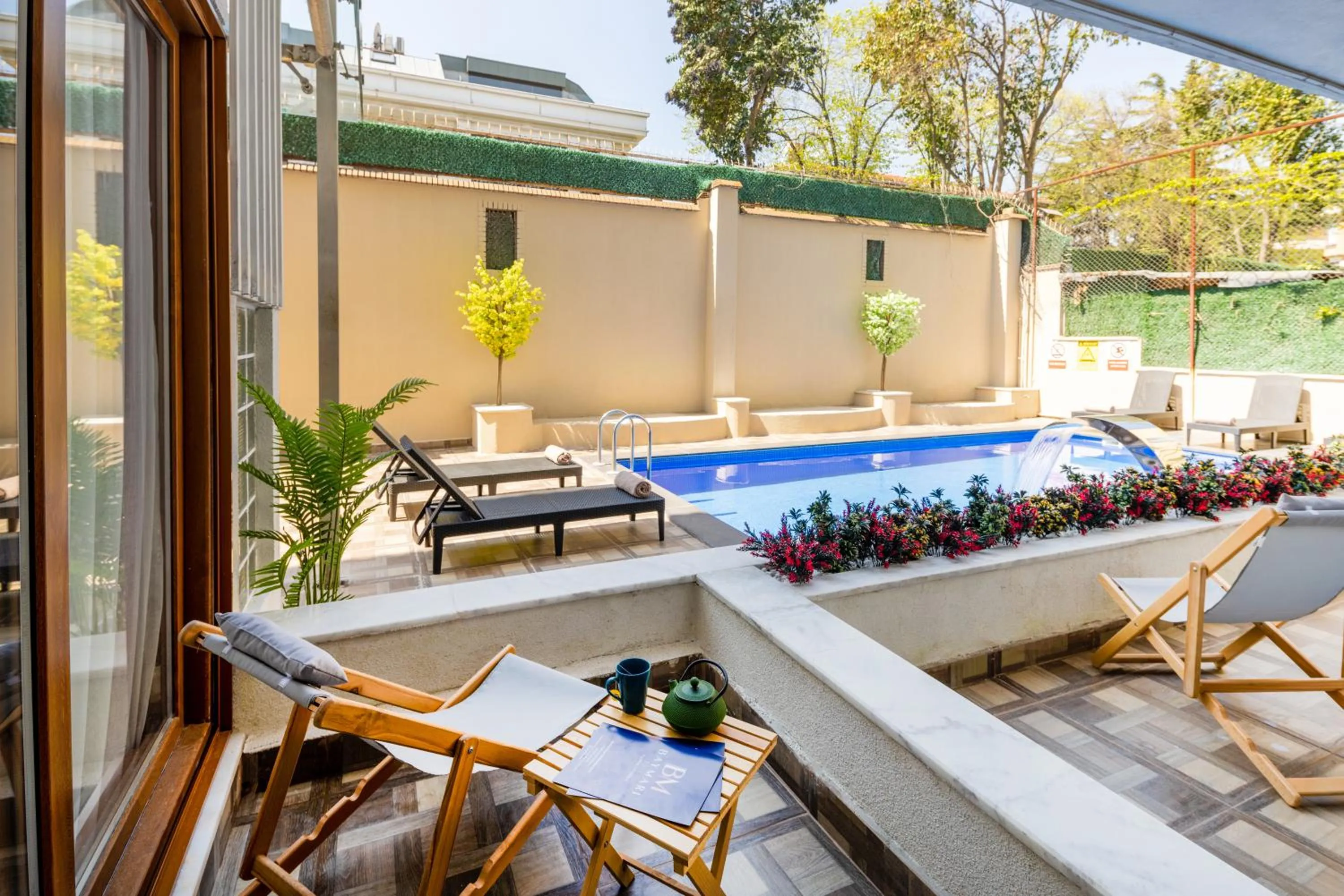 Patio in Baymari Suites Design Florya