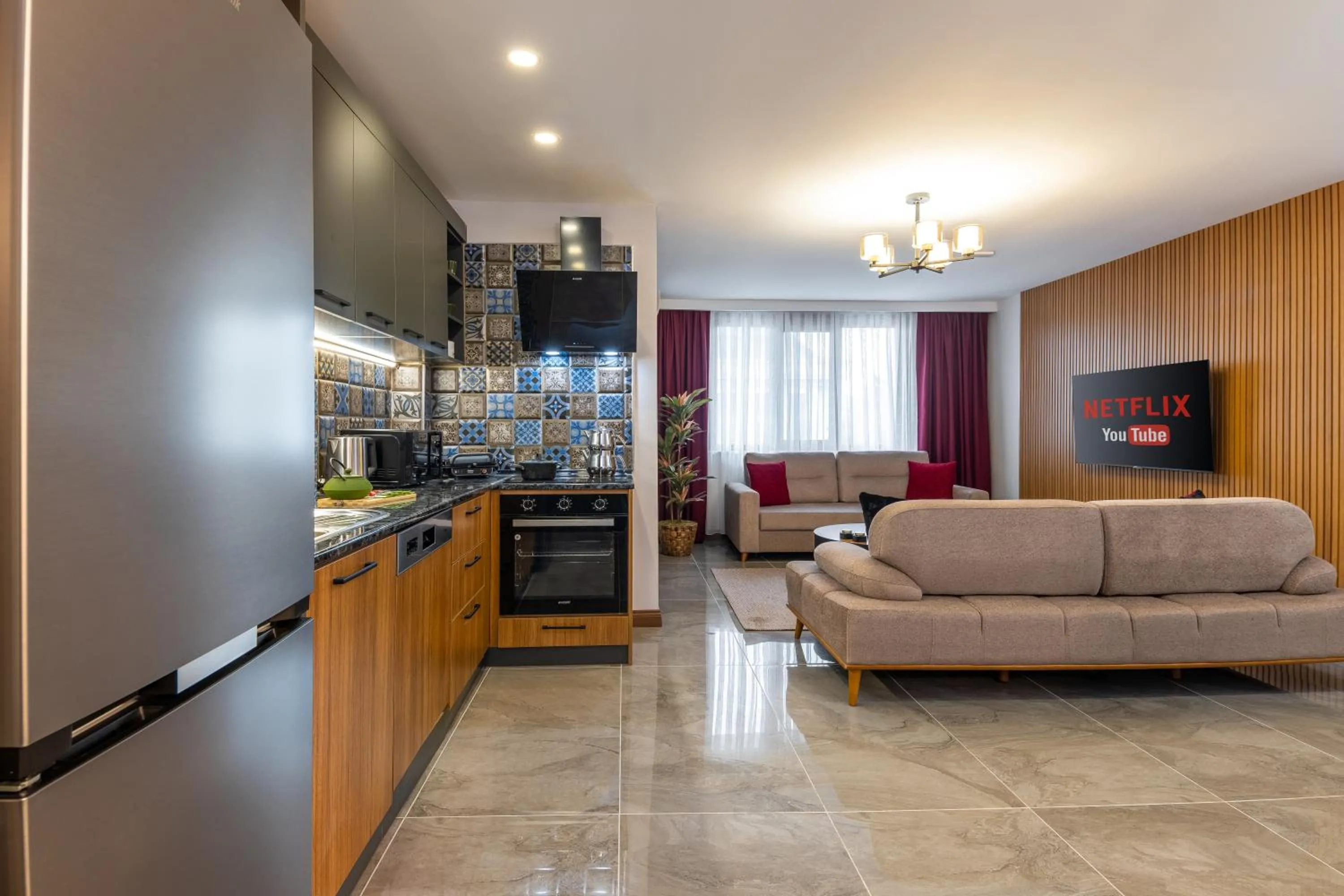 TV and multimedia in Baymari Suites Design Florya