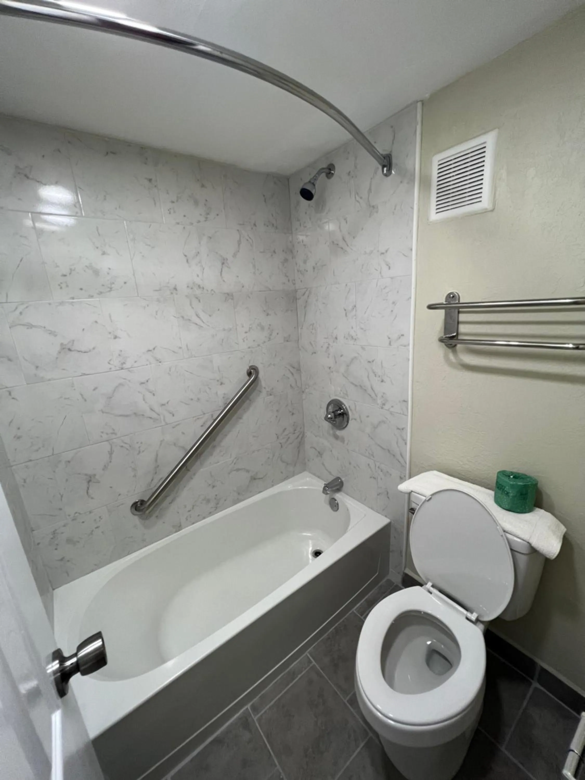 Toilet in River Palm Hotel