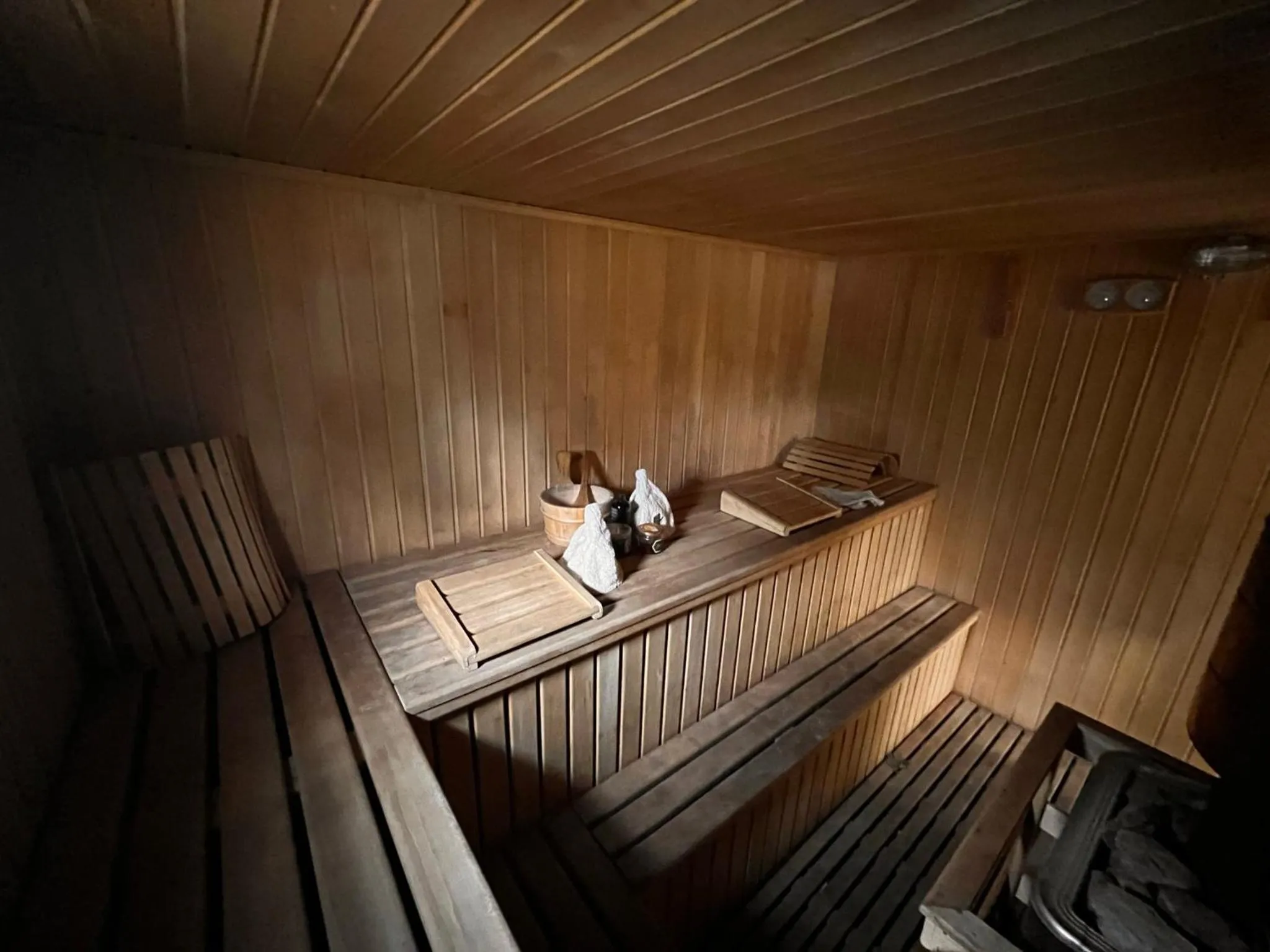 Sauna in Unique Mailo cottage