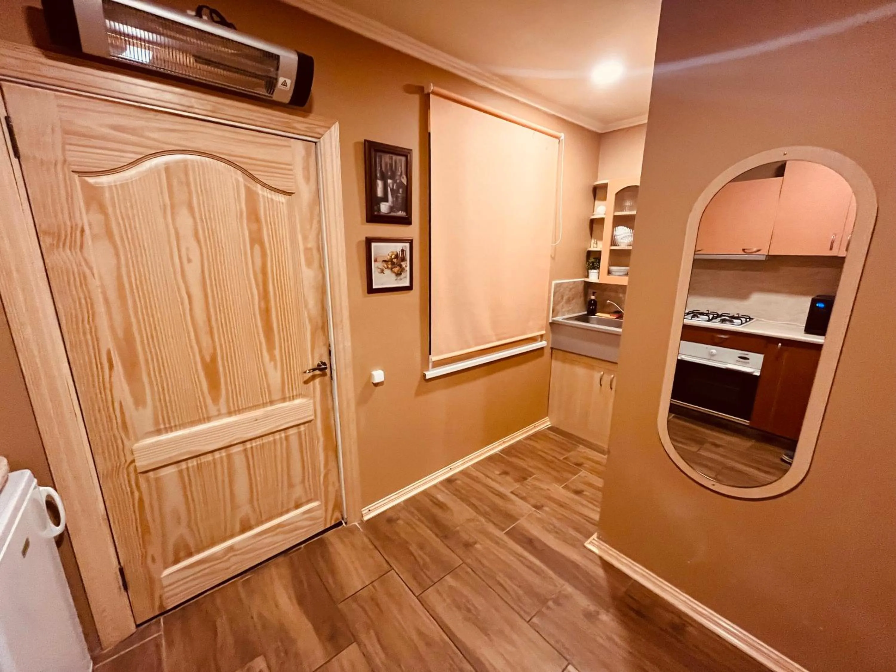 Kitchen or kitchenette in Unique Mailo cottage
