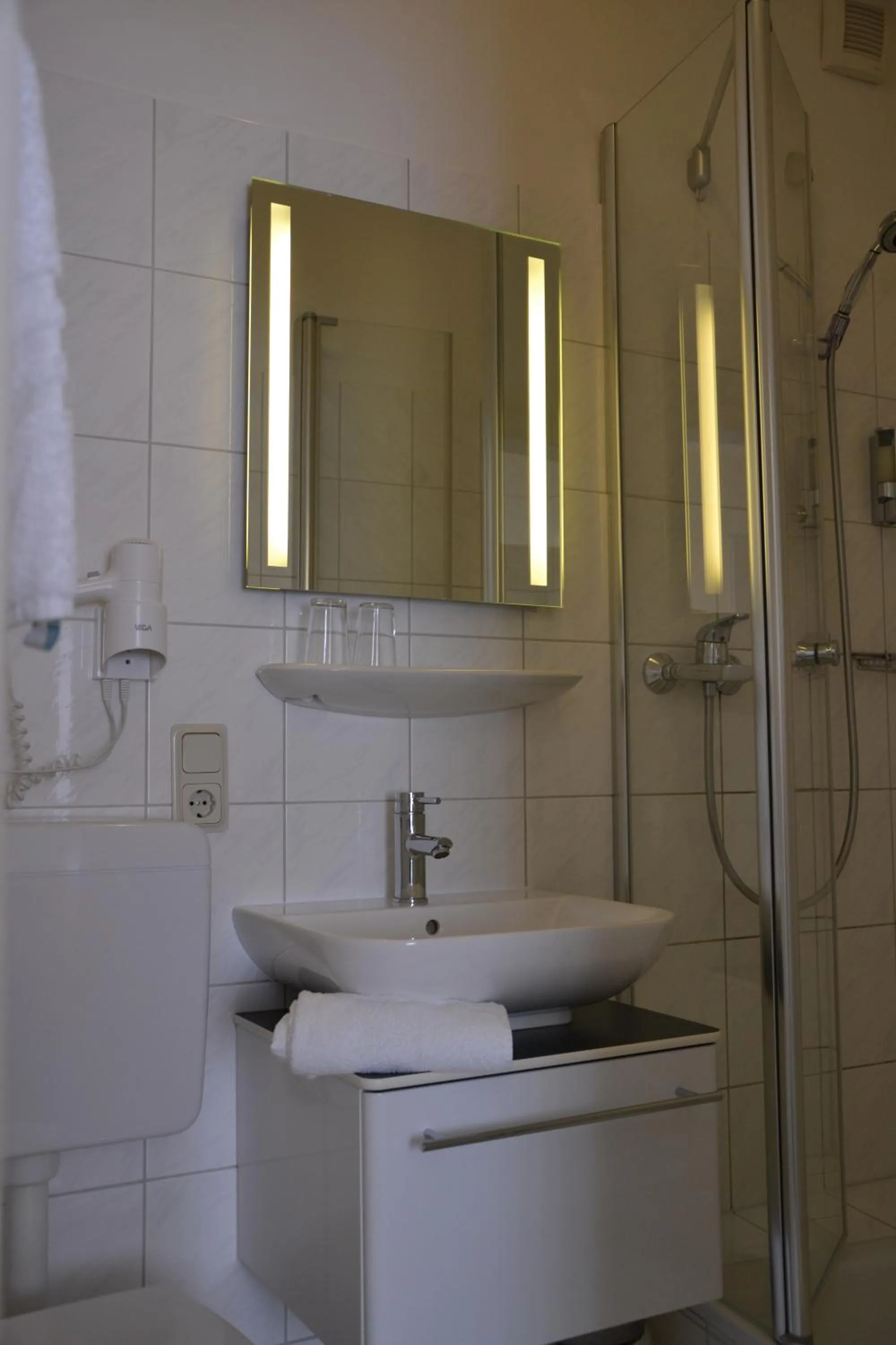 Bathroom in Hotel Binz