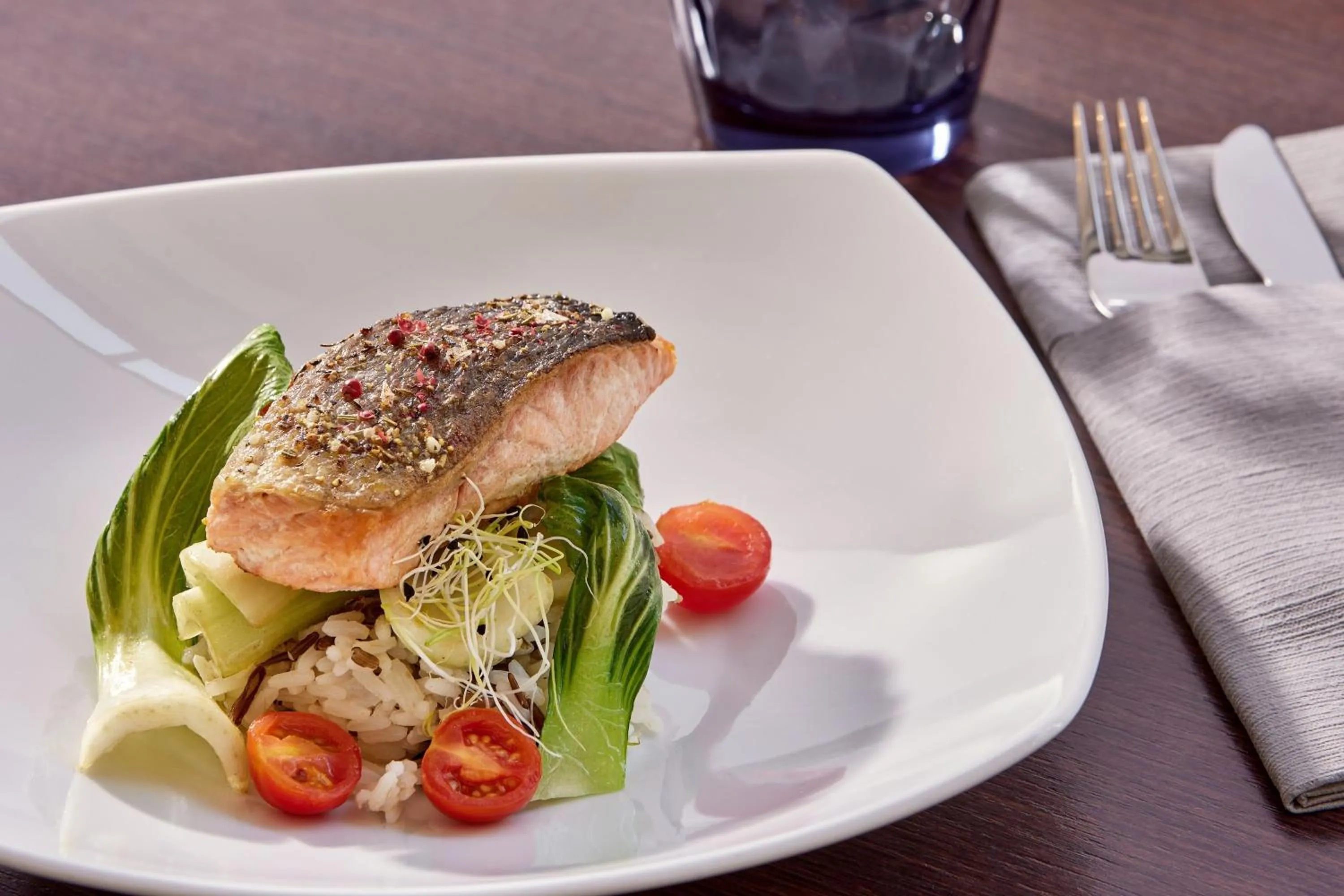 Restaurant/places to eat in Sheraton Hannover Pelikan Hotel