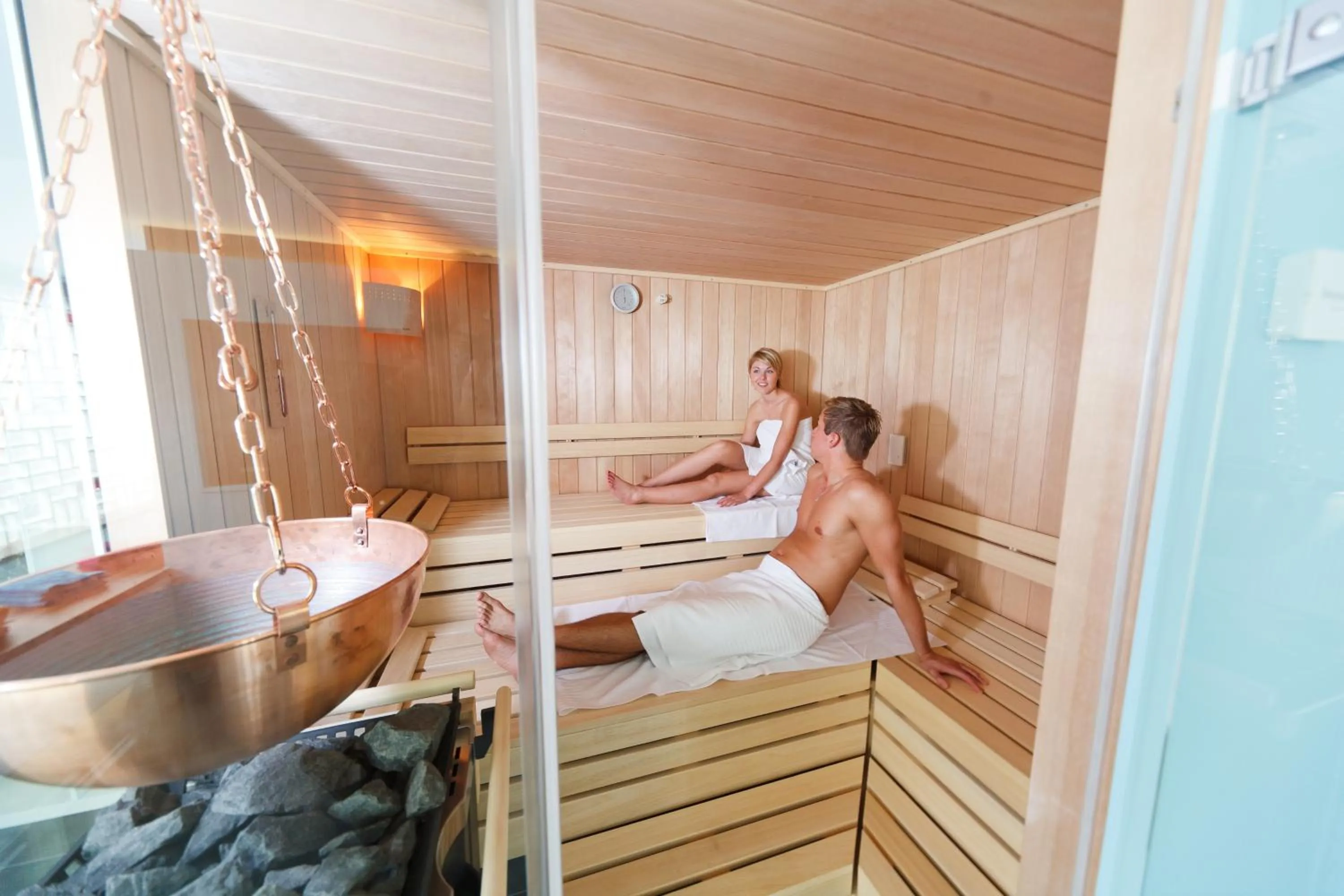 Spa and wellness centre/facilities in Landhaus Beckmann