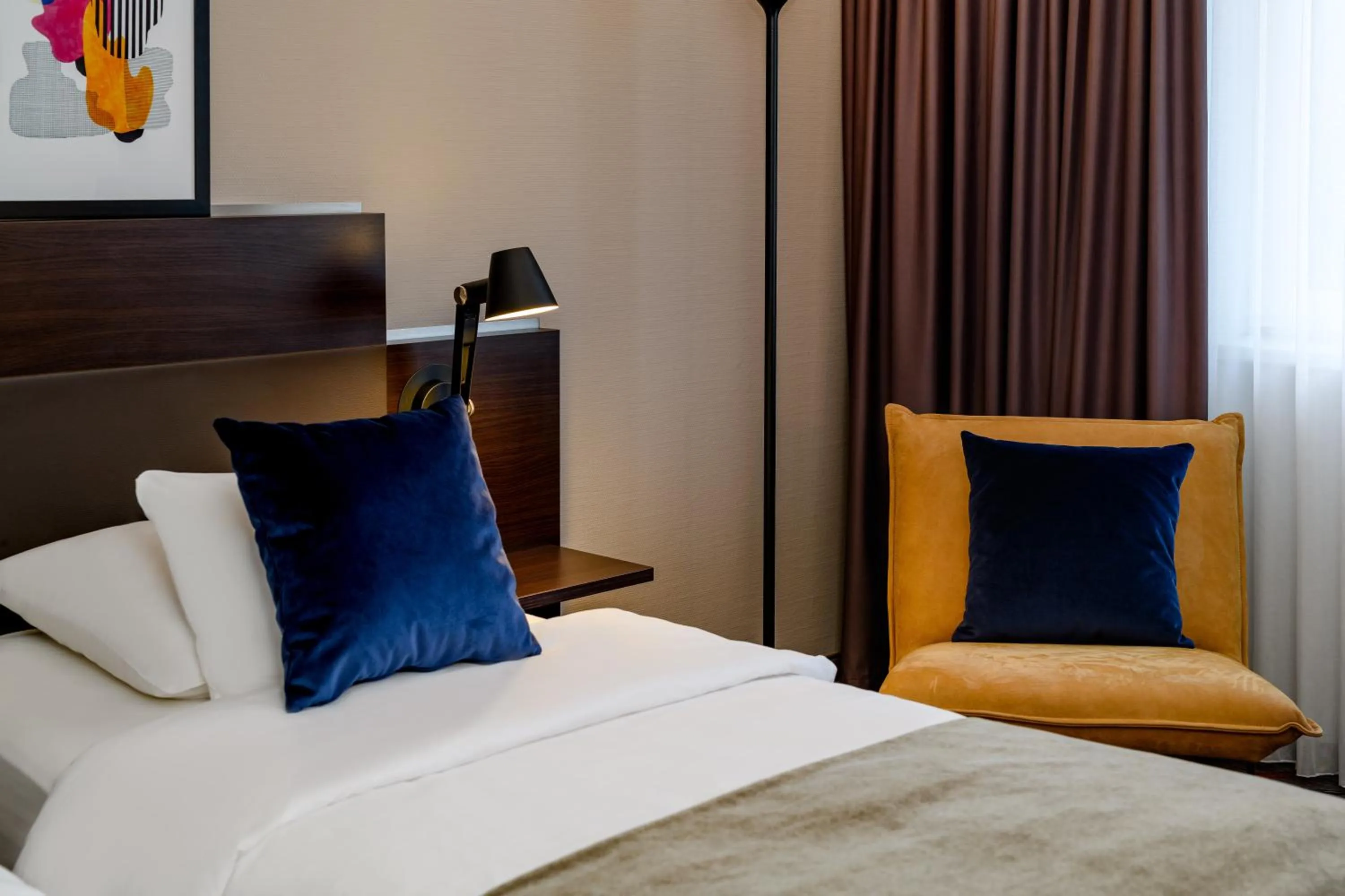 Bed in Mercure Hotel Hannover Medical Park