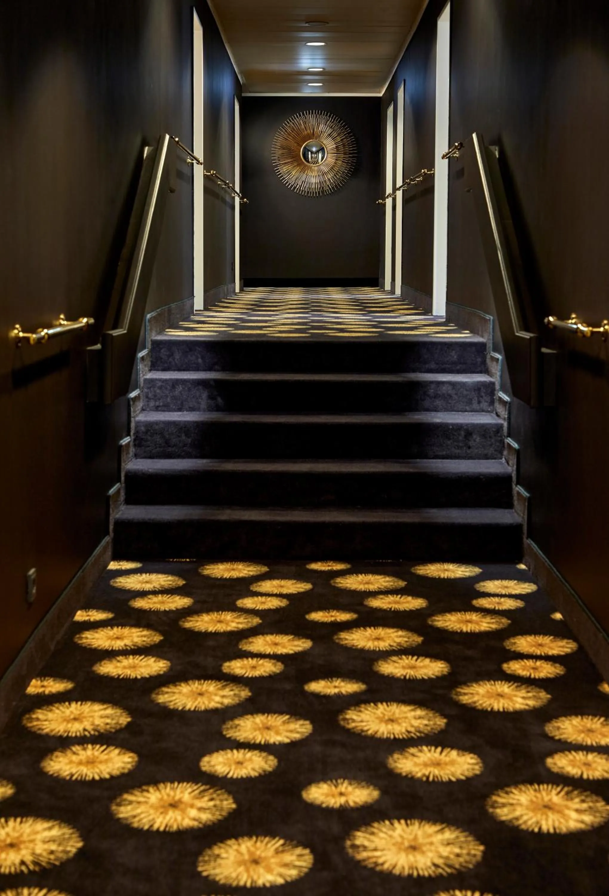 Decorative detail in Das Carls Hotel