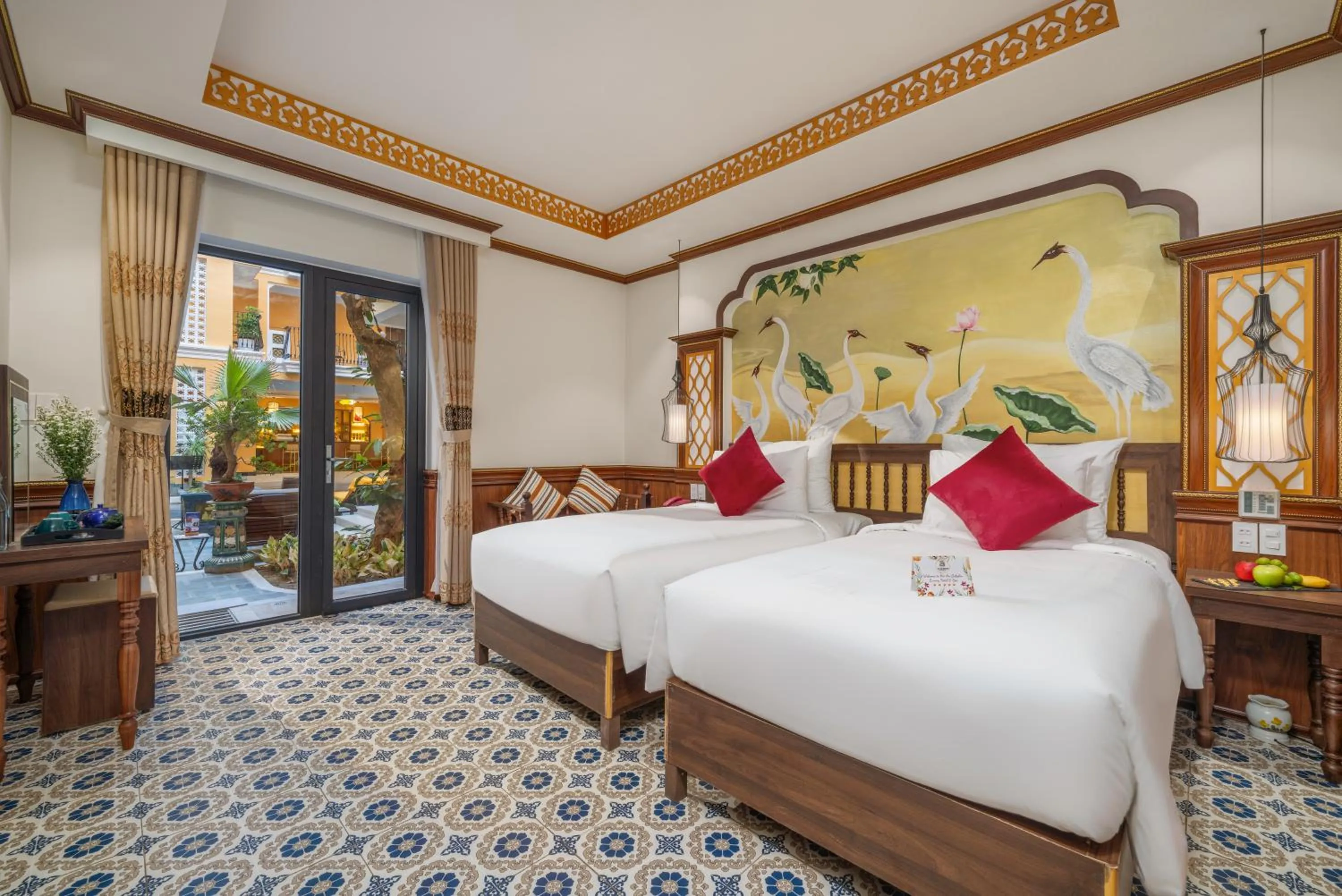Summer, Bed in Soluna D'Annam - The Art of Hoi An Relaxation - formerly Hoi An Babylon Riverside Hotel