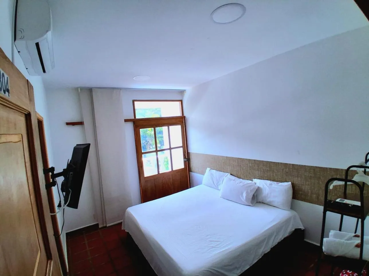 Bed in Hotel Santa Fe del Parque