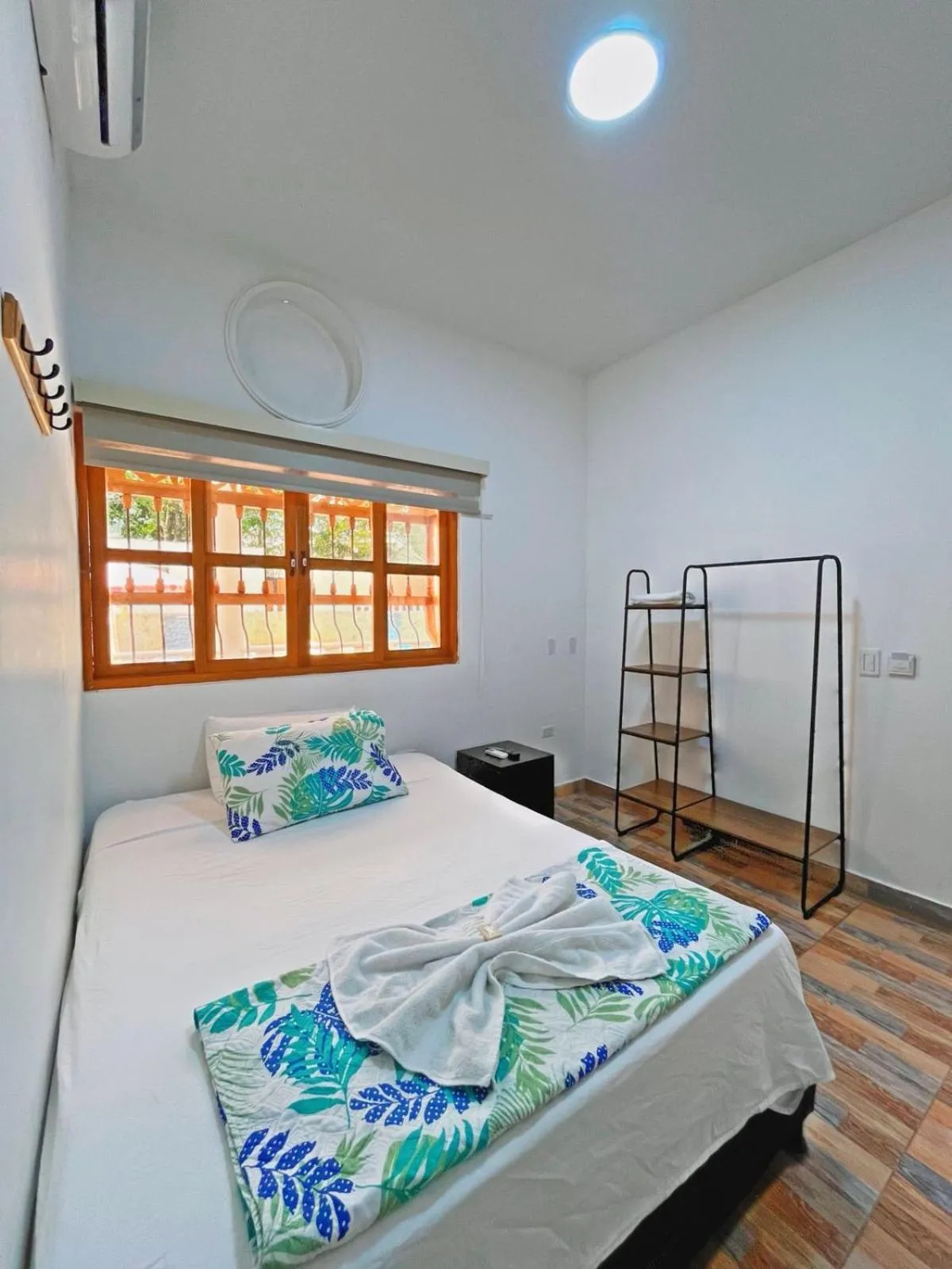 Bed in Hotel Santa Fe del Parque