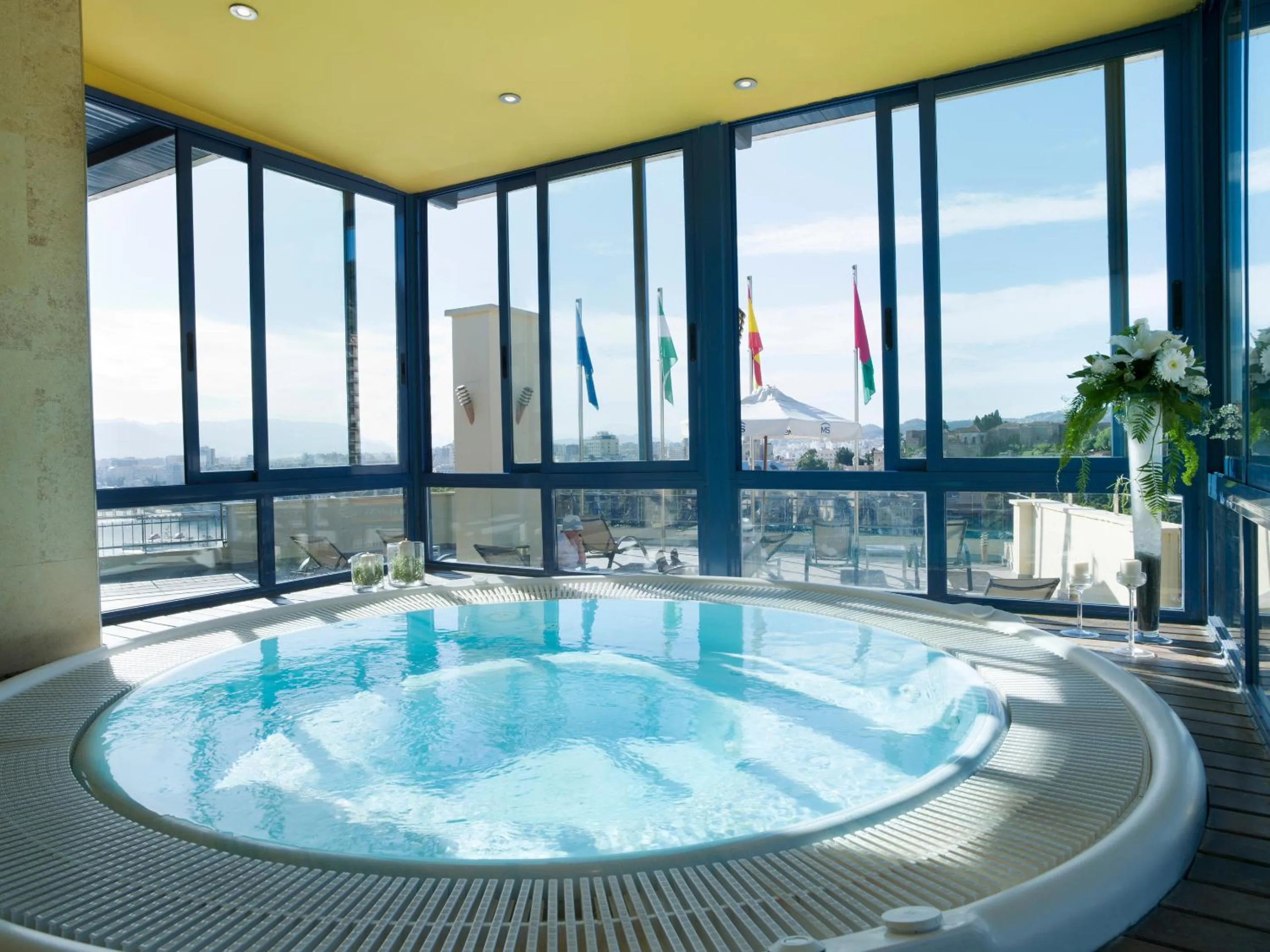 Solarium in Hotel MS Maestranza Málaga Centro
