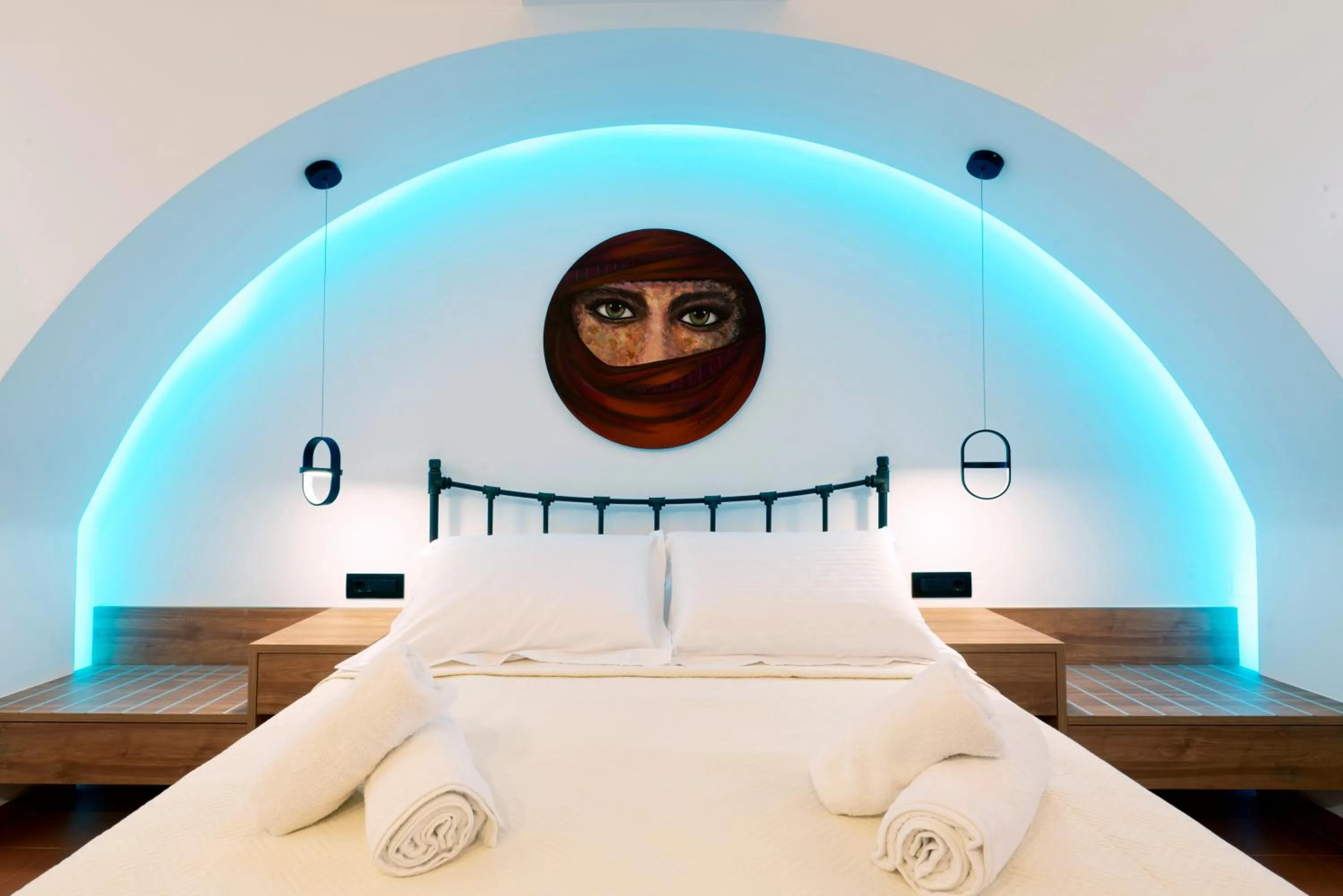 Bed in Sartori Concept Hotel