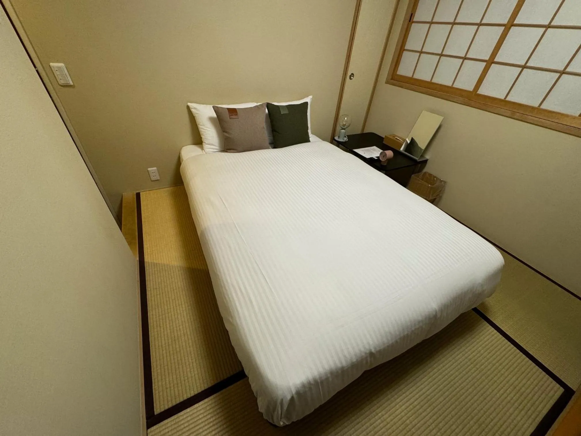 Bed in R Hotel-The Atelier Shinsaibashi East