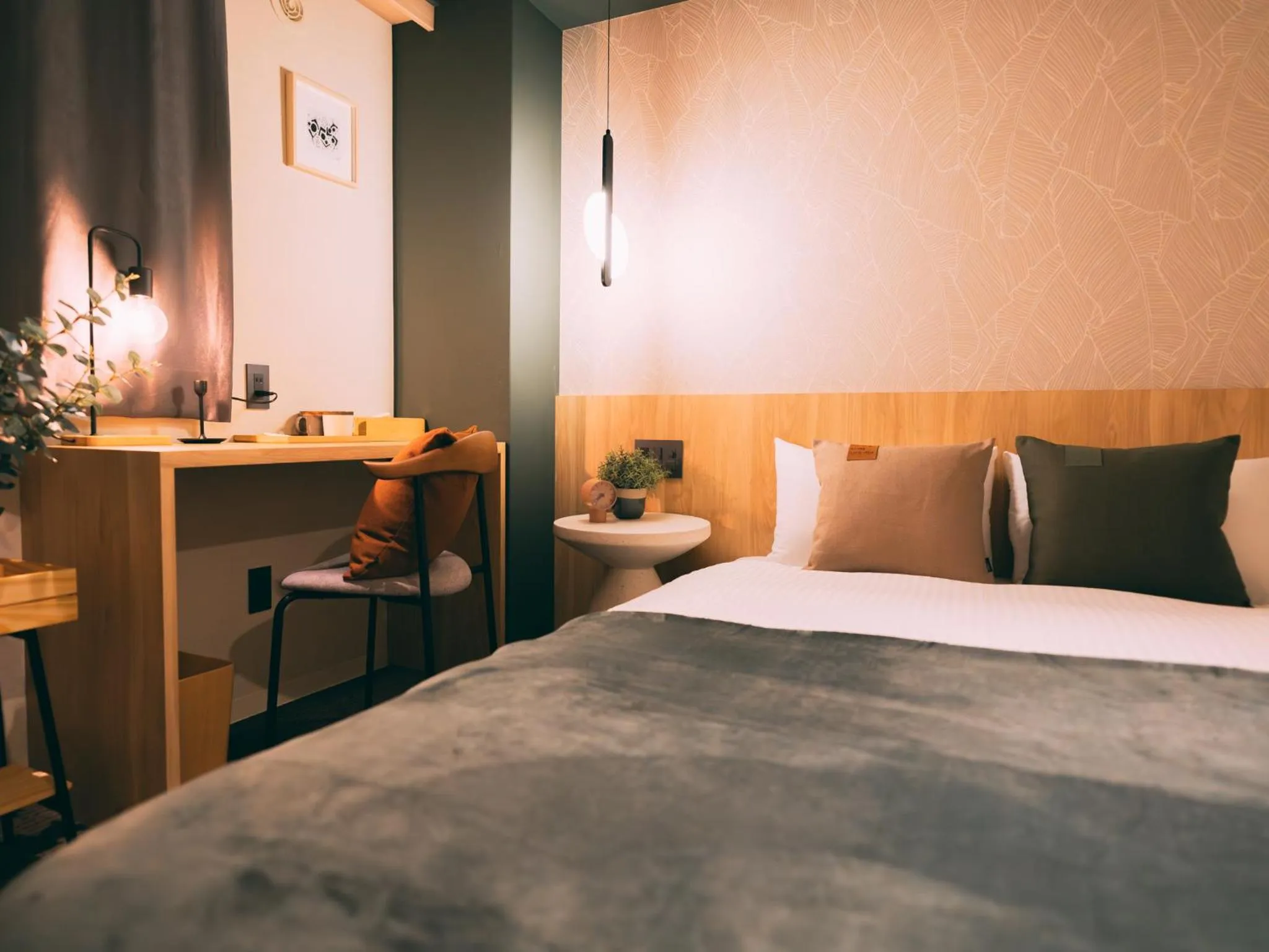 Bed in R Hotel-The Atelier Shinsaibashi East