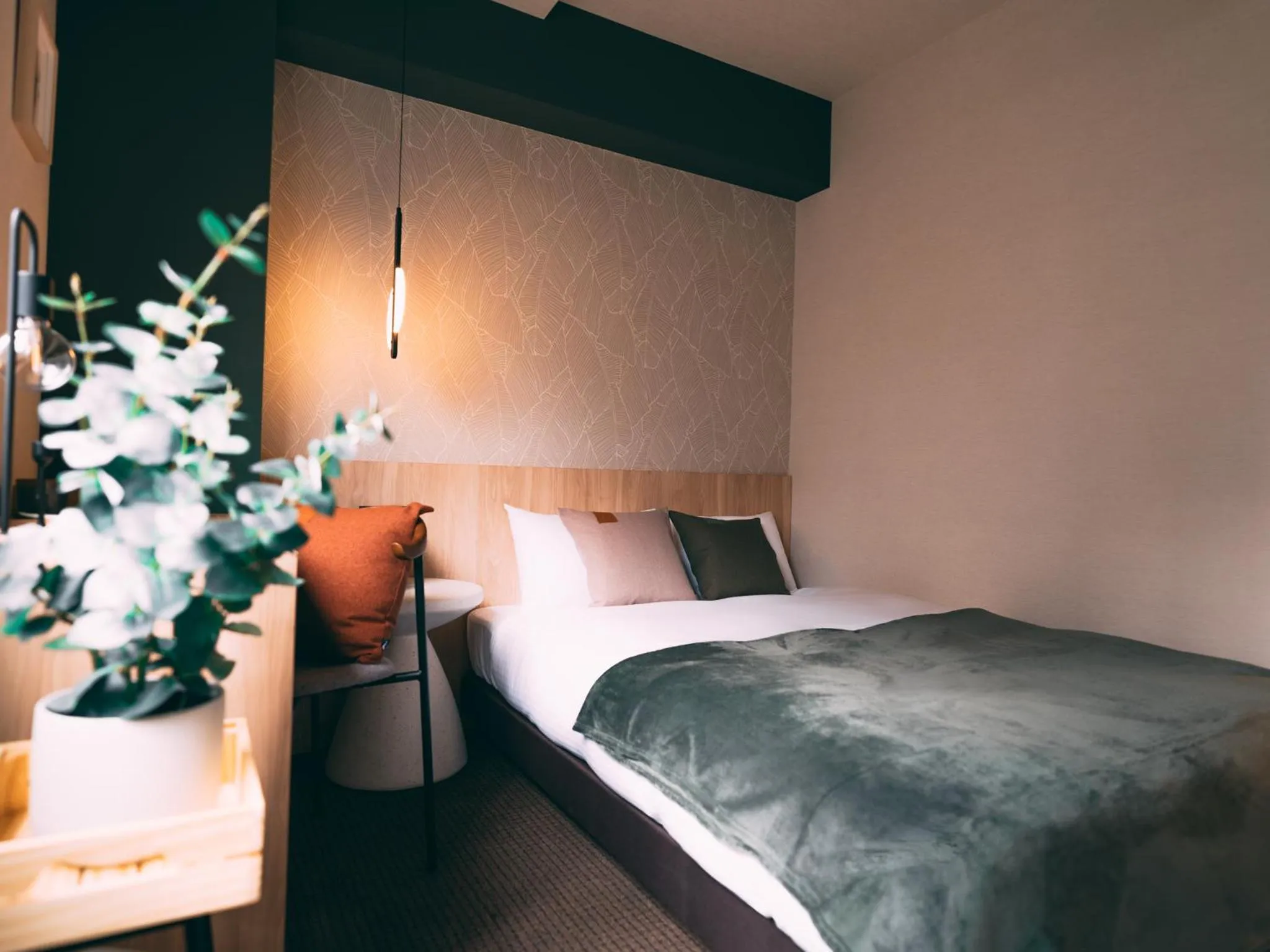 Photo of the whole room, Bed in R Hotel-The Atelier Shinsaibashi East