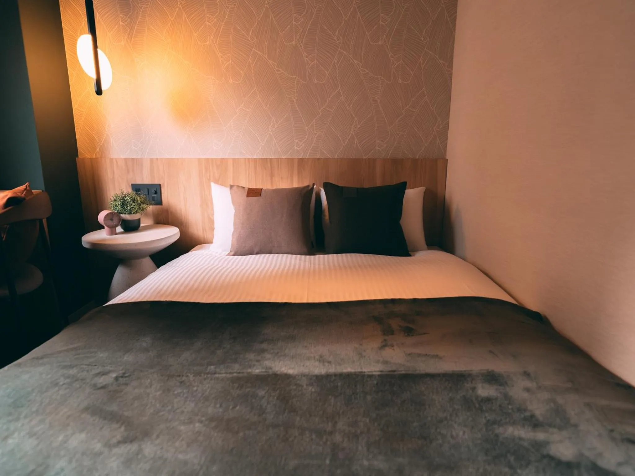 Photo of the whole room, Bed in R Hotel-The Atelier Shinsaibashi East