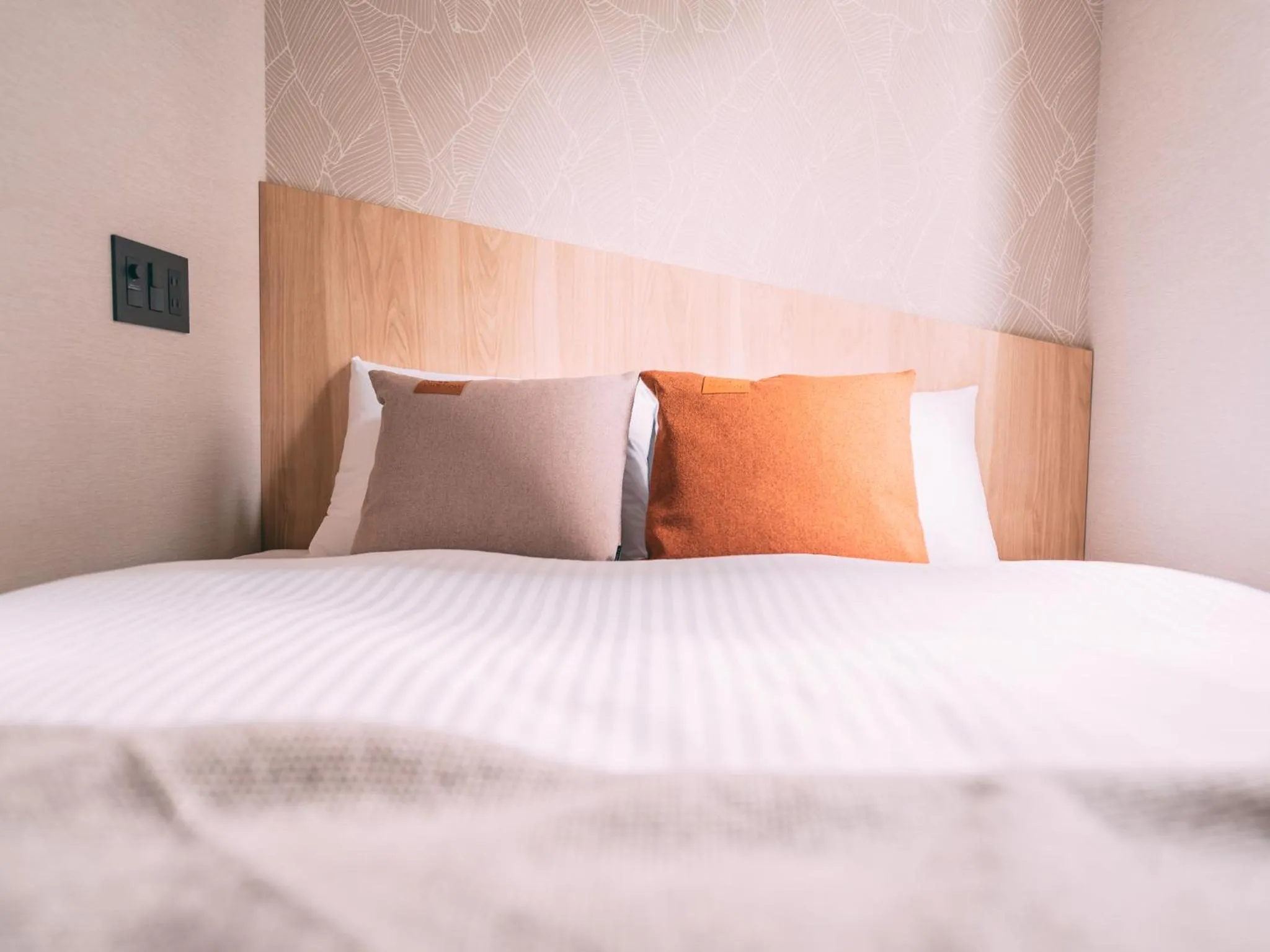 Bed in R Hotel-The Atelier Shinsaibashi East