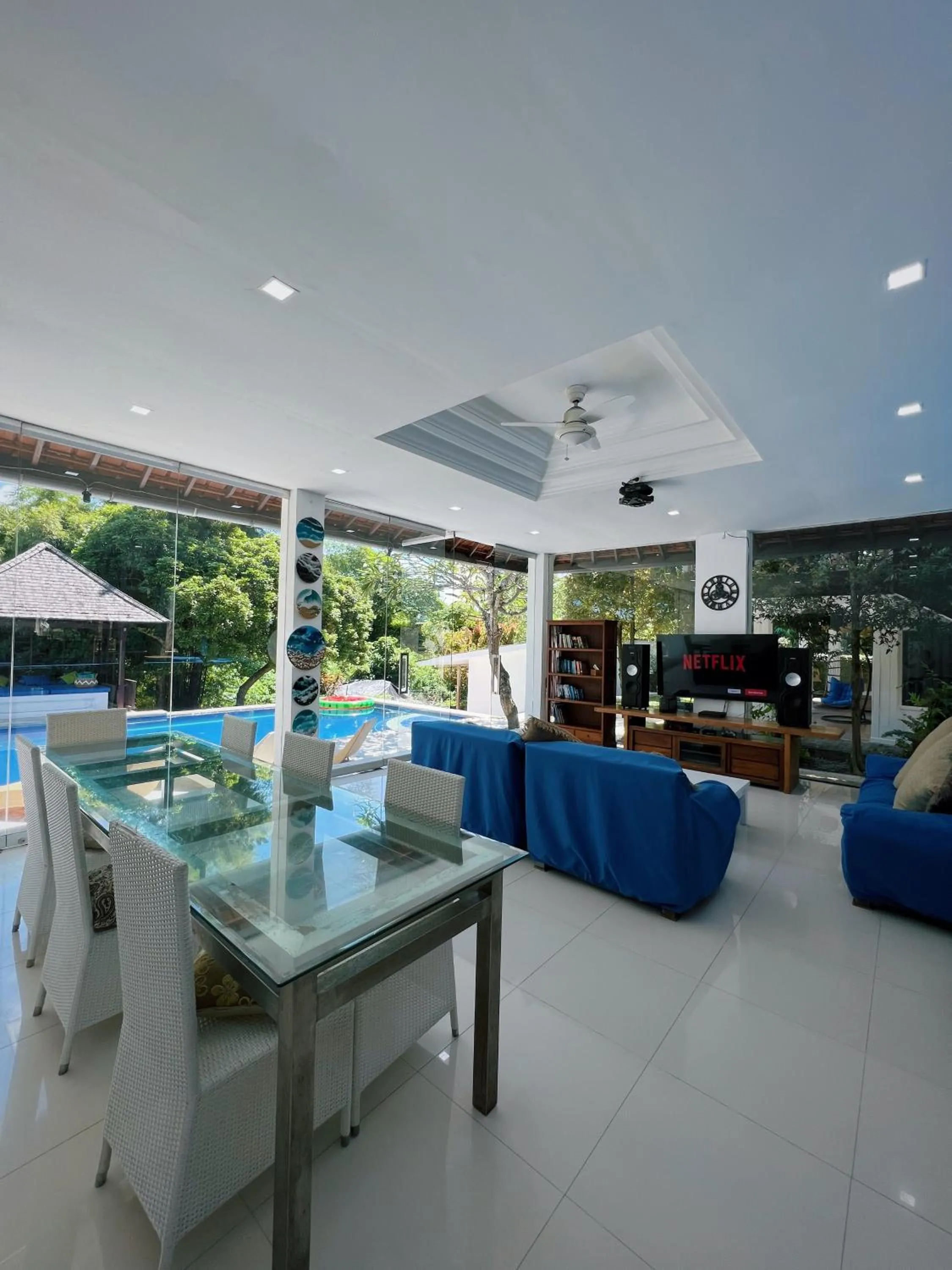 Living room in Villa Neshama